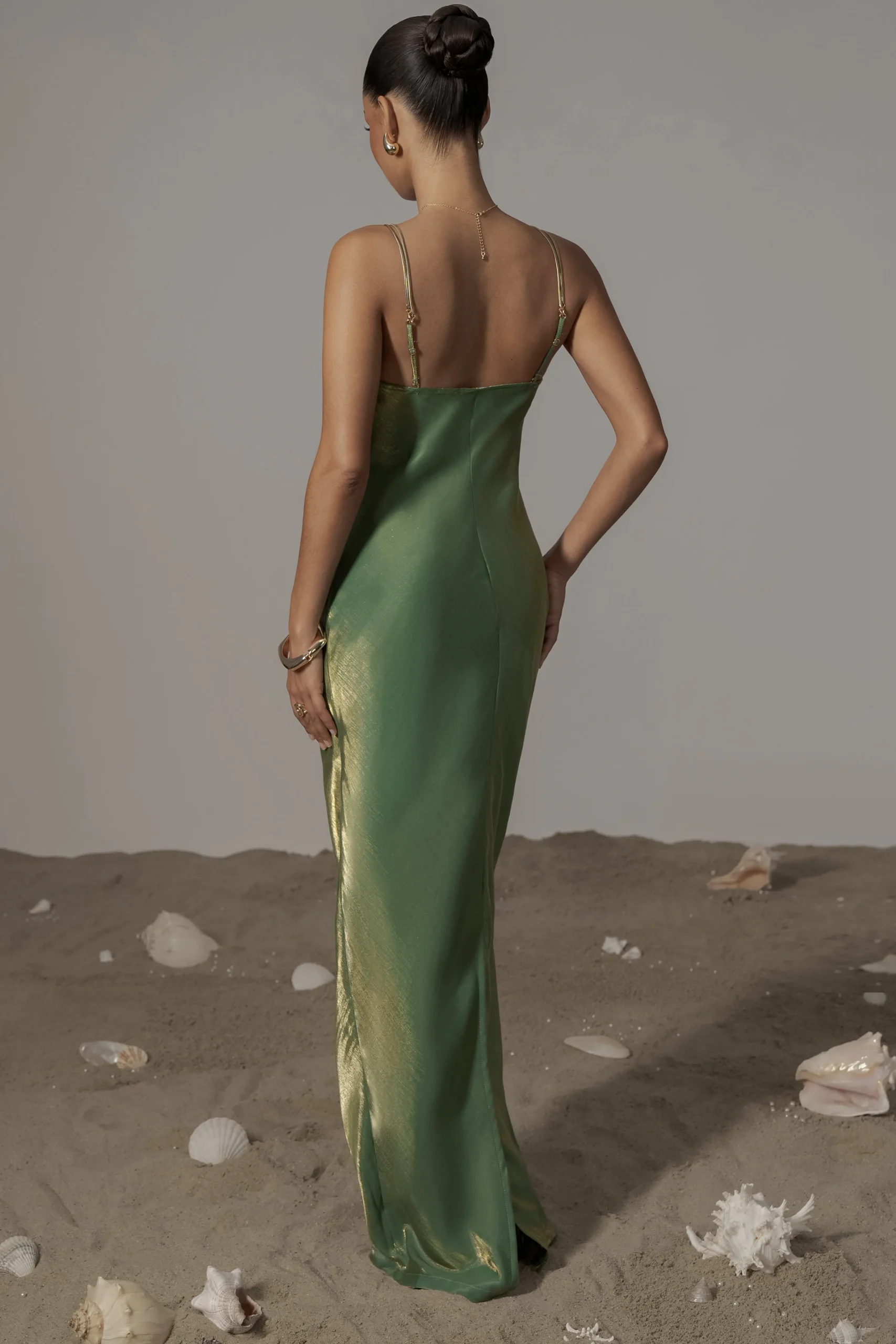 green_iridescent_visions__25.webp JLUXLABEL Green Iridescent Visions Of You Dress
