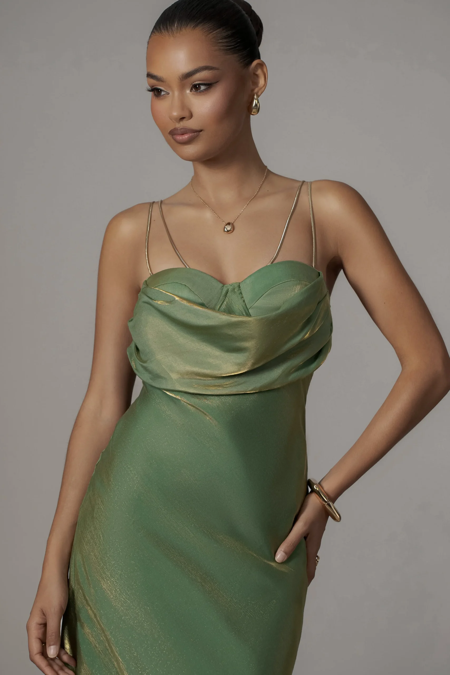 green_iridescent_visions__4.webp JLUXLABEL Green Iridescent Visions Of You Dress