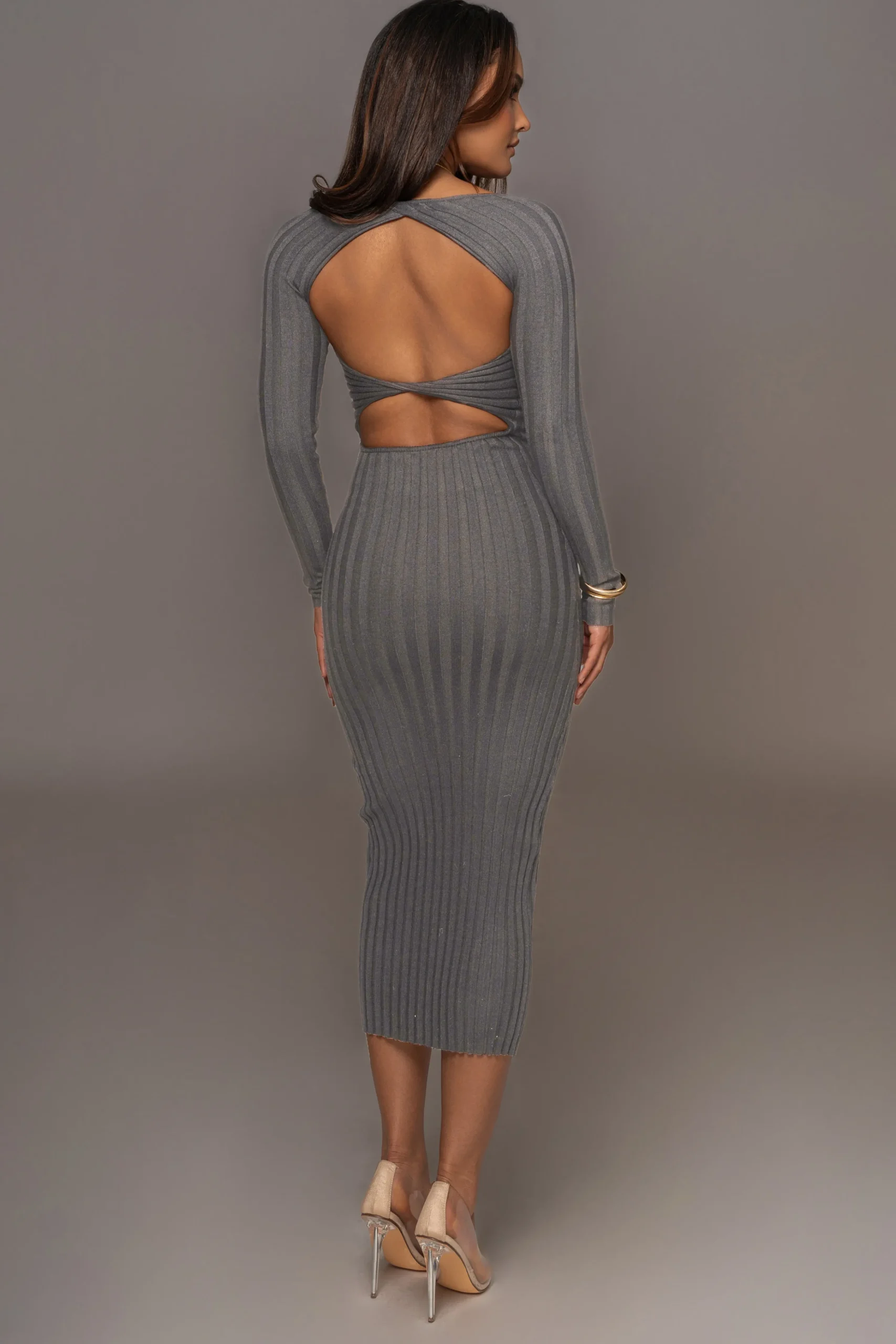 grey_danni_ribbed_maxi_dr_0.webp JLUXLABEL Grey Danni Ribbed Maxi Dress