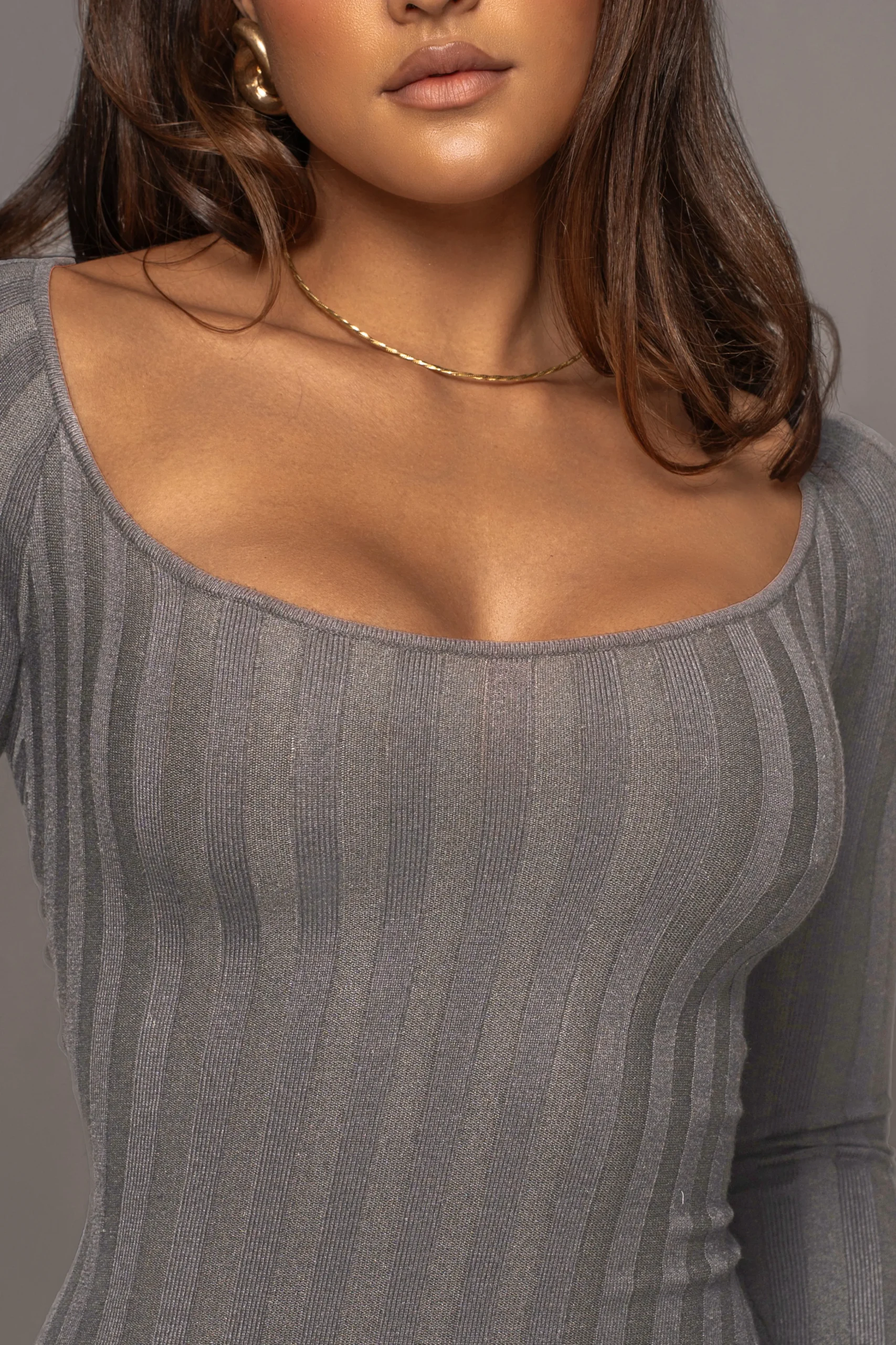 grey_danni_ribbed_maxi_dr_2.webp JLUXLABEL Grey Danni Ribbed Maxi Dress