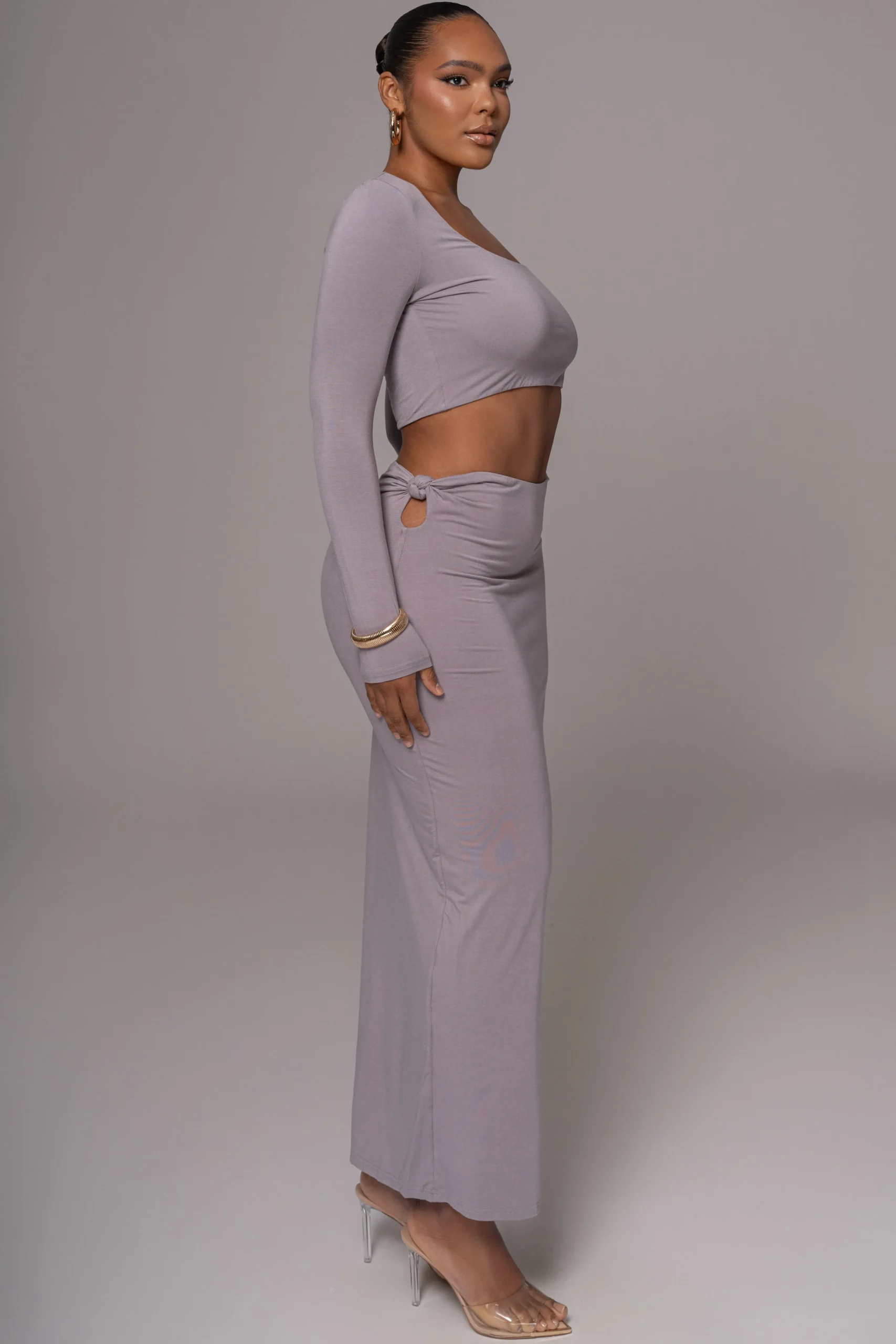 grey_geneva_skirt_set_4.webp JLUXLABEL Grey Geneva Skirt Set