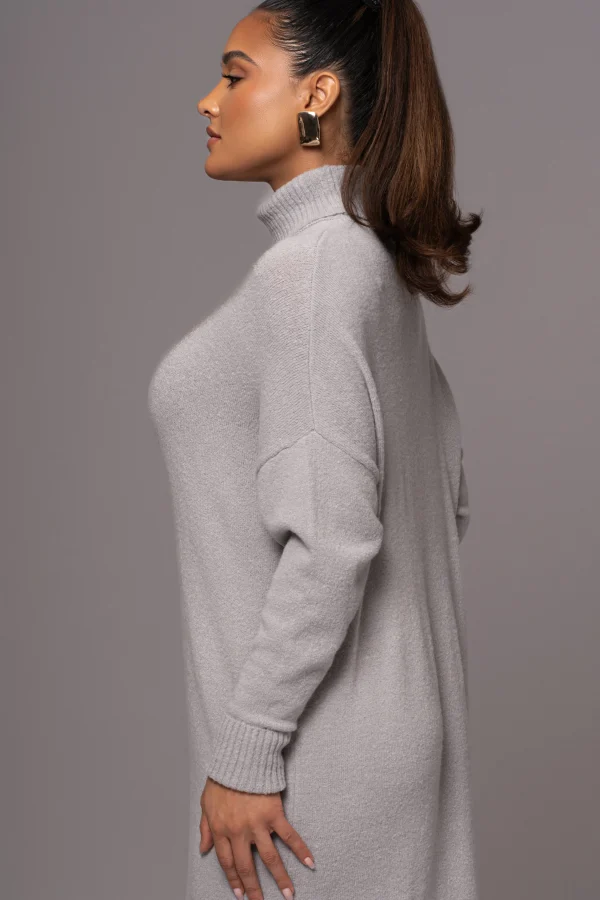 JLUXLABEL Grey Hartley Knit Maxi Dress