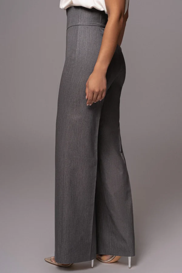JLUXLABEL Grey Novena Woven Pants