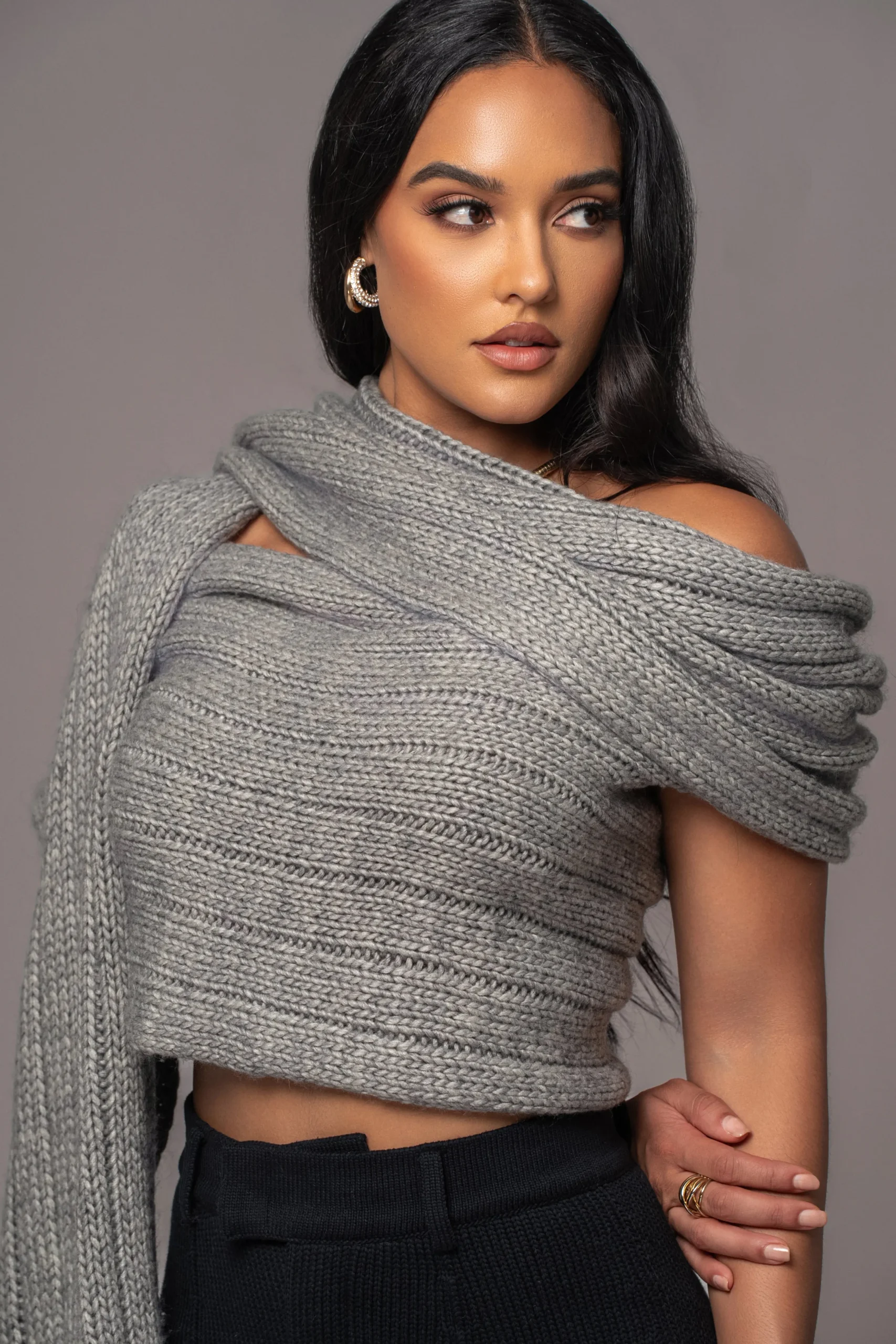 grey_soft_life_cable_knit_12.webp JLUXLABEL Grey Soft Life Cable Knit Sweater Top