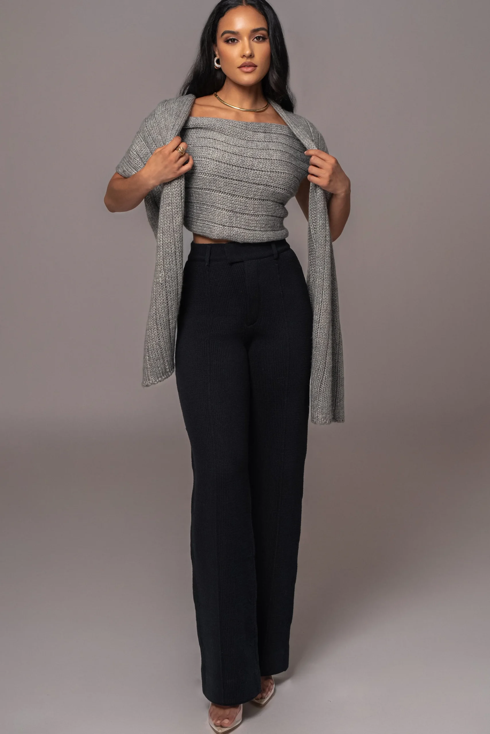 grey_soft_life_cable_knit_6.webp JLUXLABEL Grey Soft Life Cable Knit Sweater Top