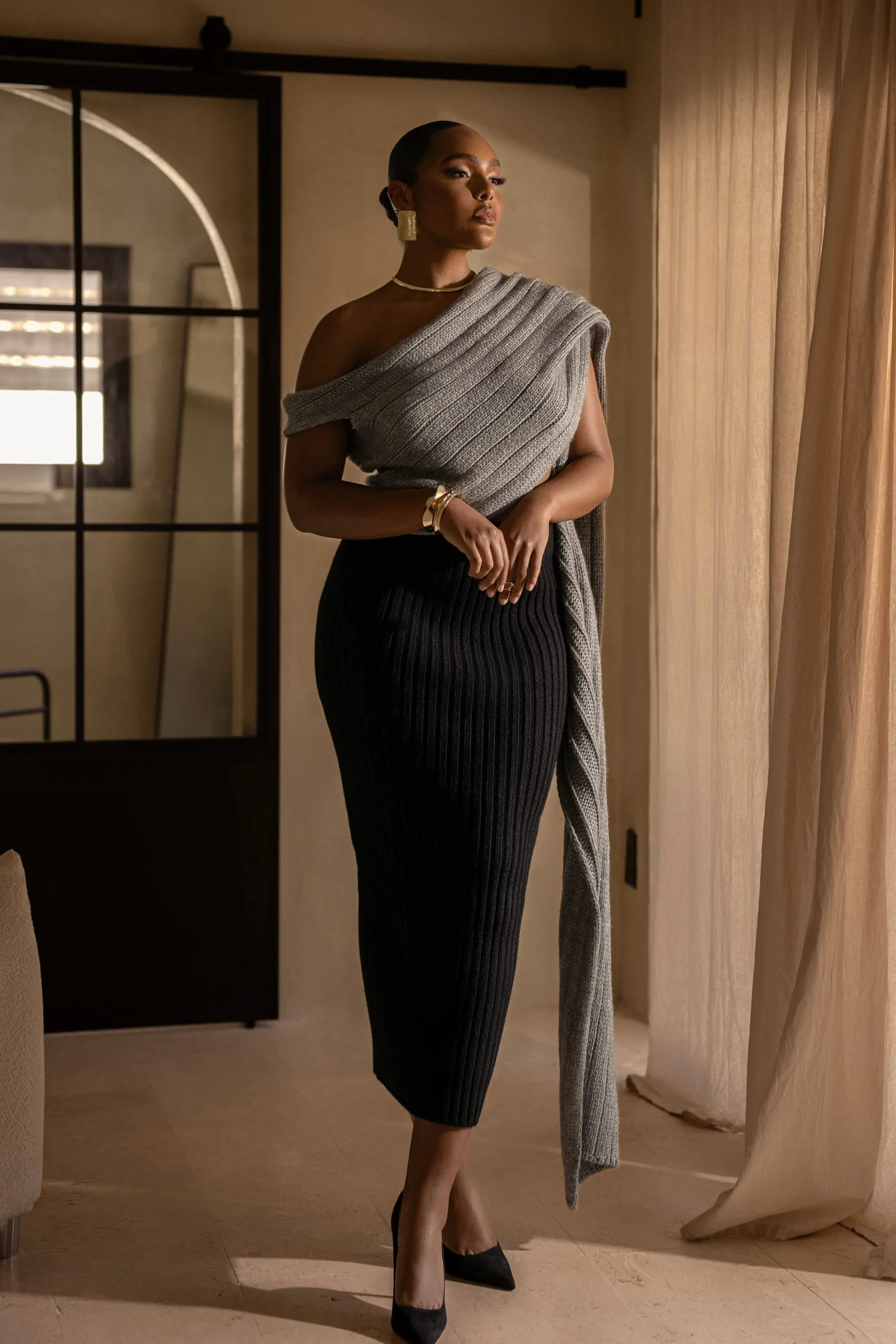 grey_soft_life_cable_knit_7.webp JLUXLABEL Grey Soft Life Cable Knit Sweater Top