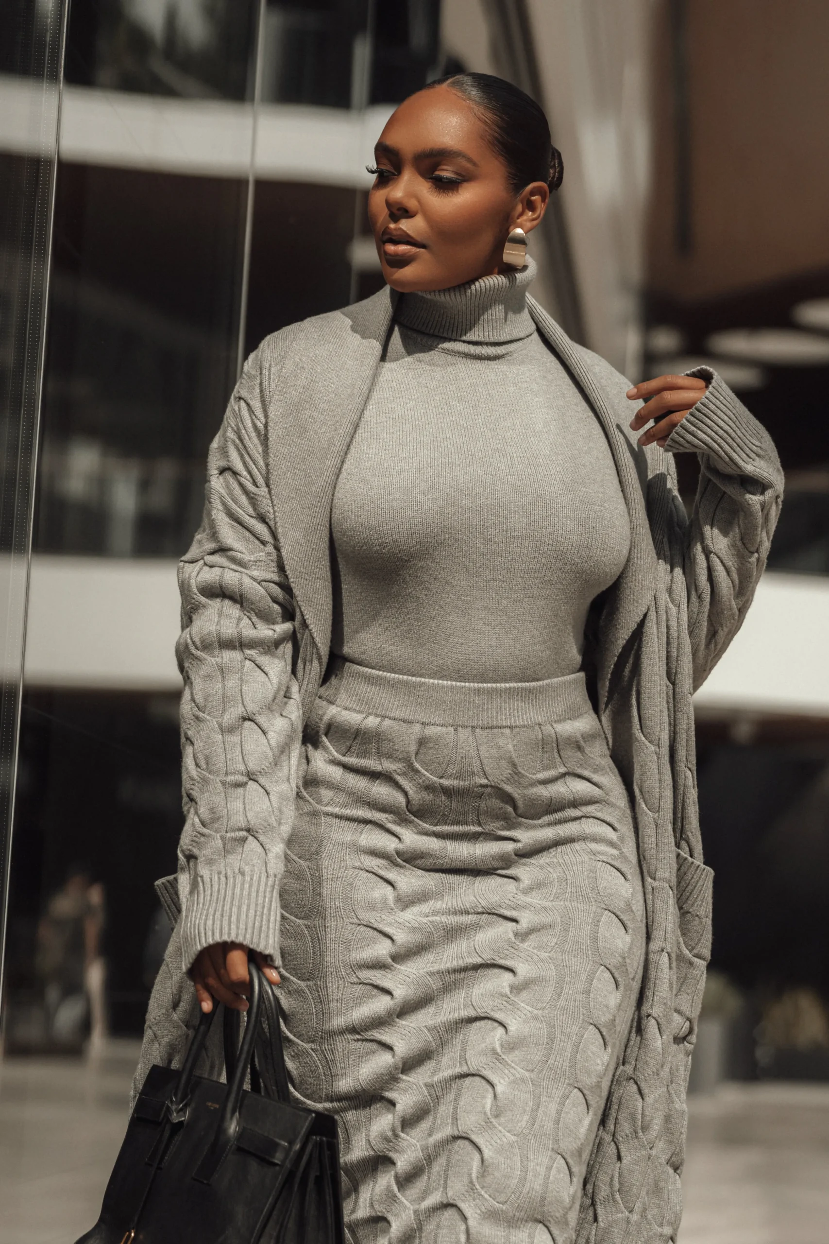 grey_stepping_out_sweater_11.webp JLUXLABEL Grey Stepping Out Sweater Cardigan