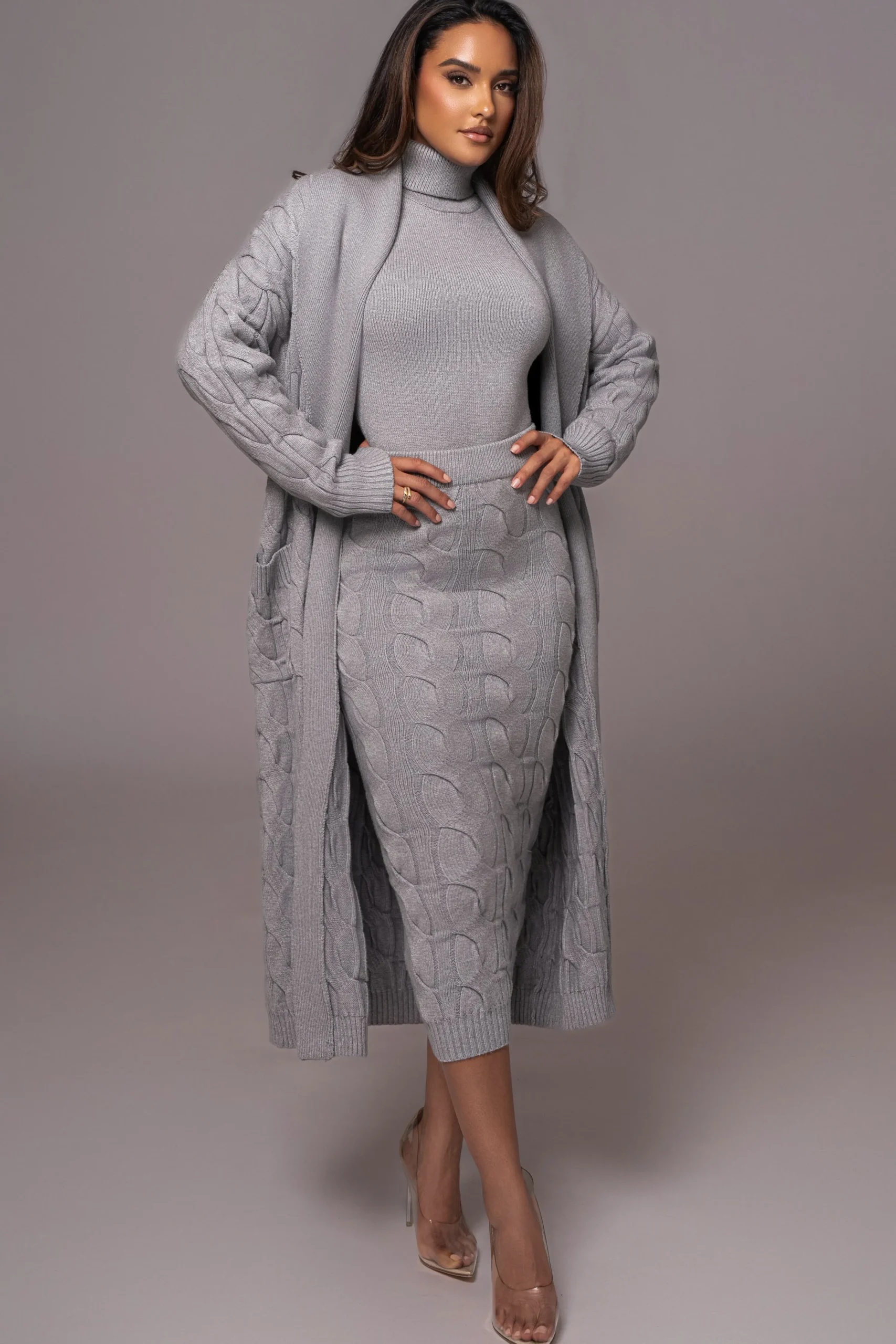 grey_stepping_out_sweater_6.webp JLUXLABEL Grey Stepping Out Sweater Cardigan