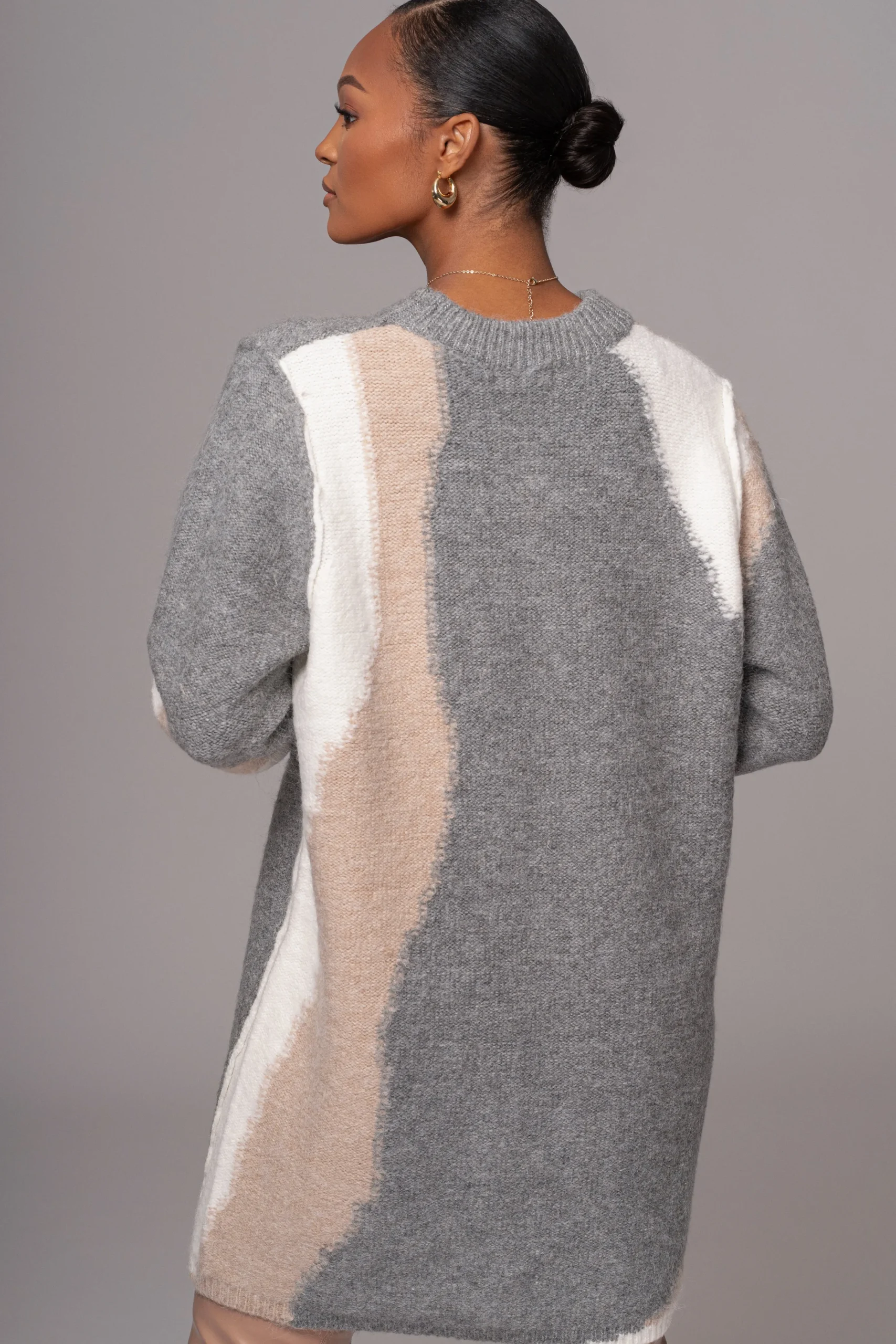 grey_tash_sweater_knit_dr_7.webp JLUXLABEL Grey Tash Sweater Knit Dress