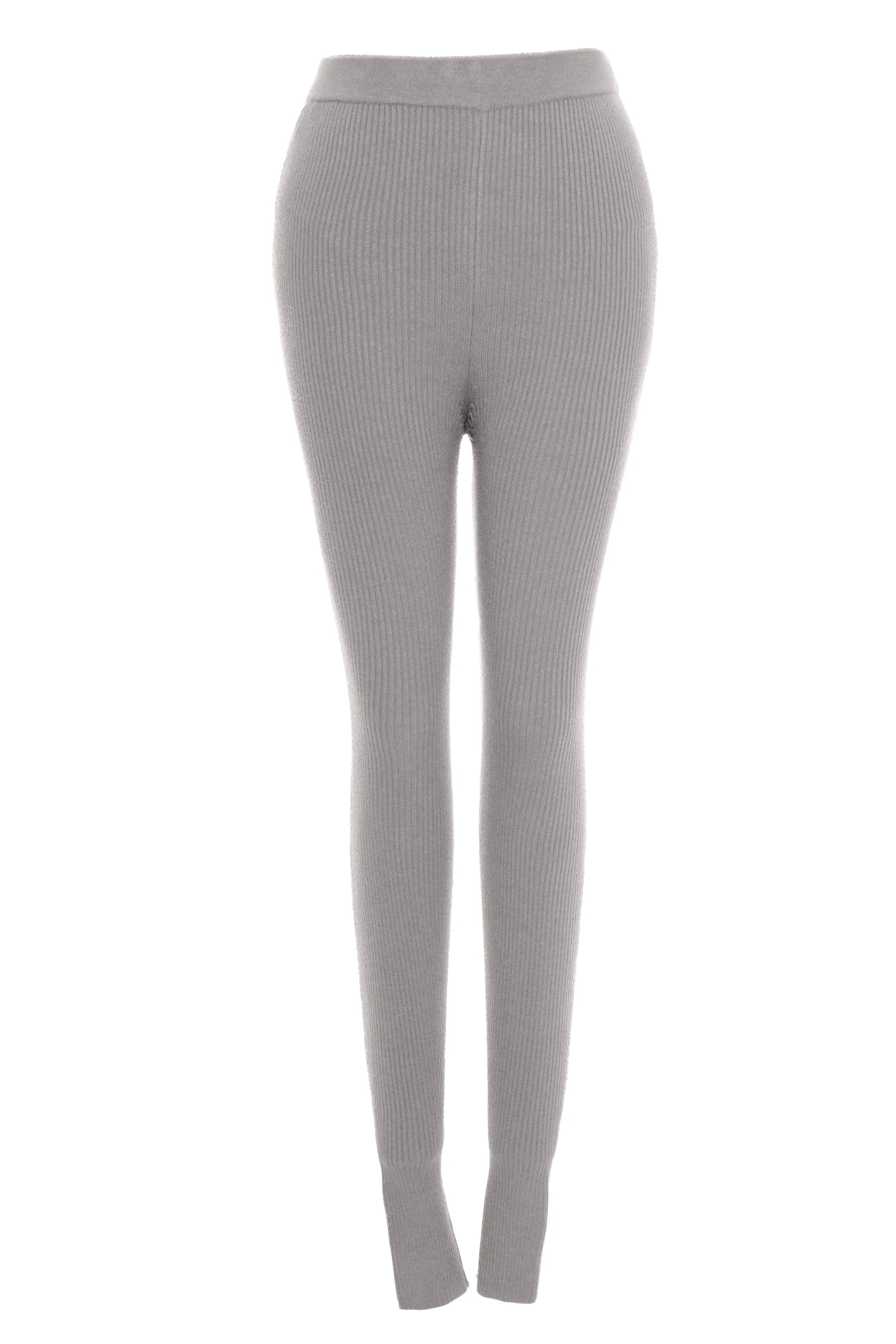 heather_grey_naaya_ribbed_2.webp JLUXLABEL Heather Grey Naaya Ribbed Leggings