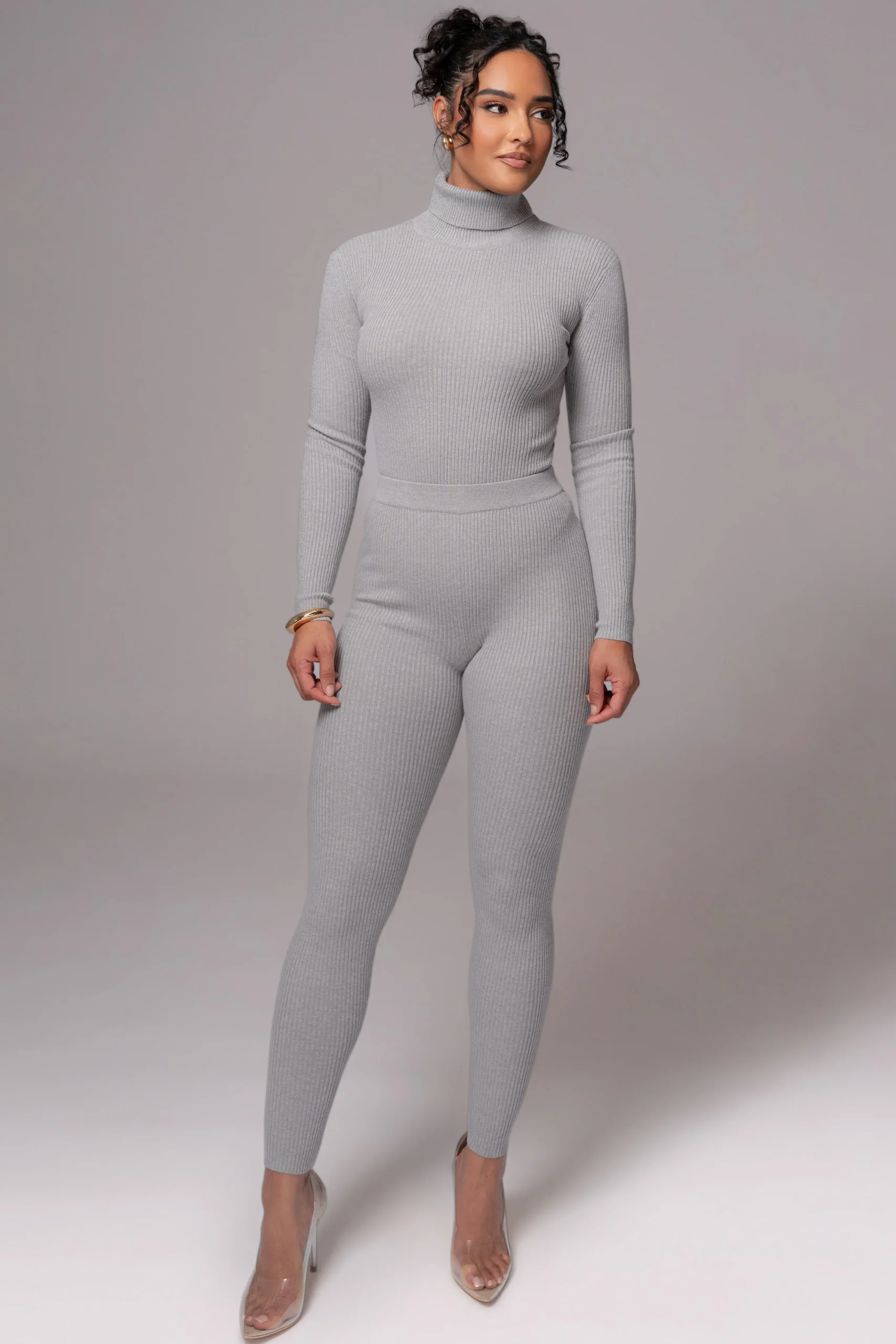 heather_grey_naaya_ribbed_4.webp JLUXLABEL Heather Grey Naaya Ribbed Leggings