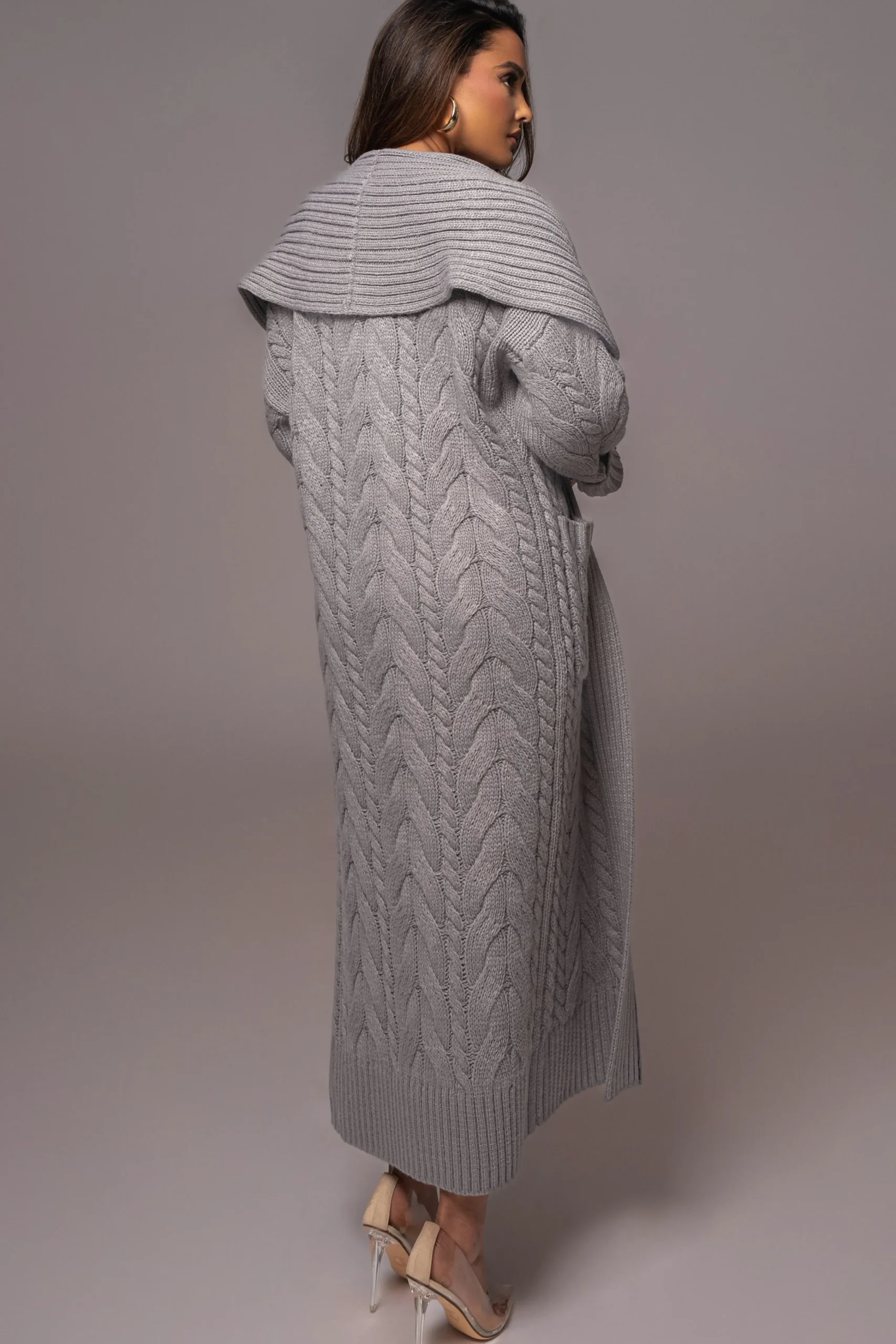 heather_grey_upstate_cabl_9.webp JLUXLABEL Heather Grey Upstate Cable Knit Cardigan
