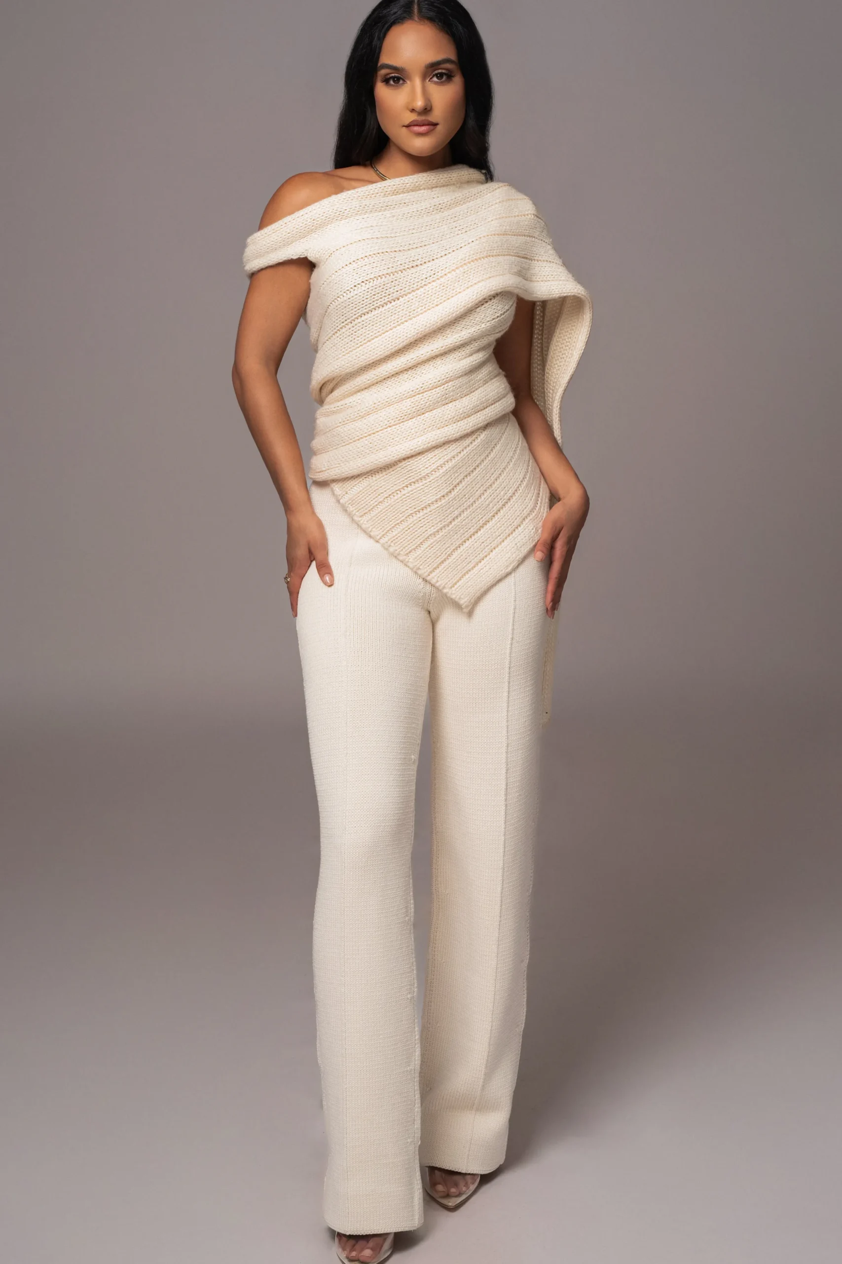 ivory_back_in_business_kn_8.webp JLUXLABEL Ivory Back In Business Knit Trousers