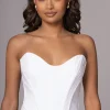 JLUXLABEL Ivory Beyond The Sea Linen Corset