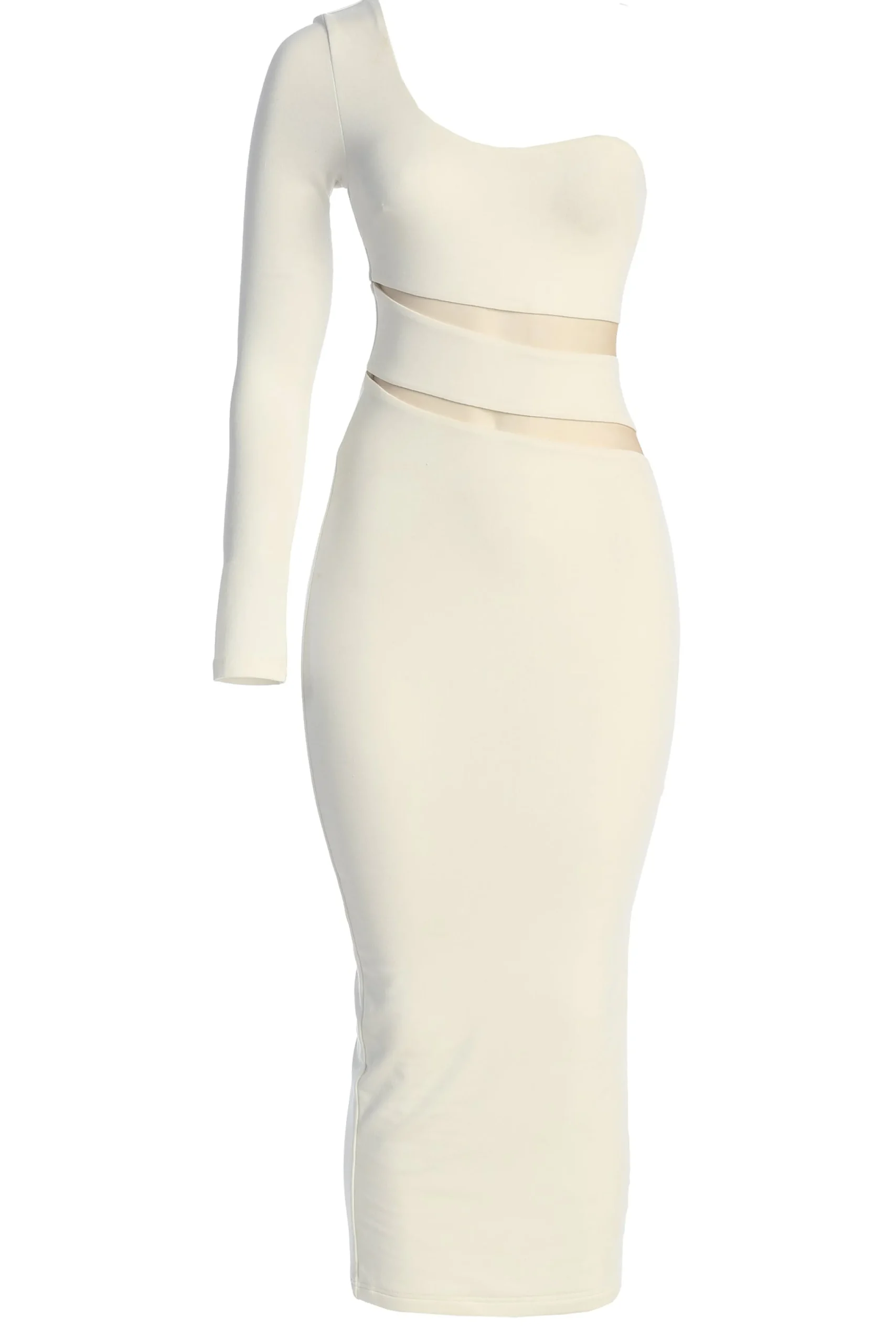 ivory_chase_the_night_one_2.webp JLUXLABEL Ivory Chase The Night One Shoulder Dress