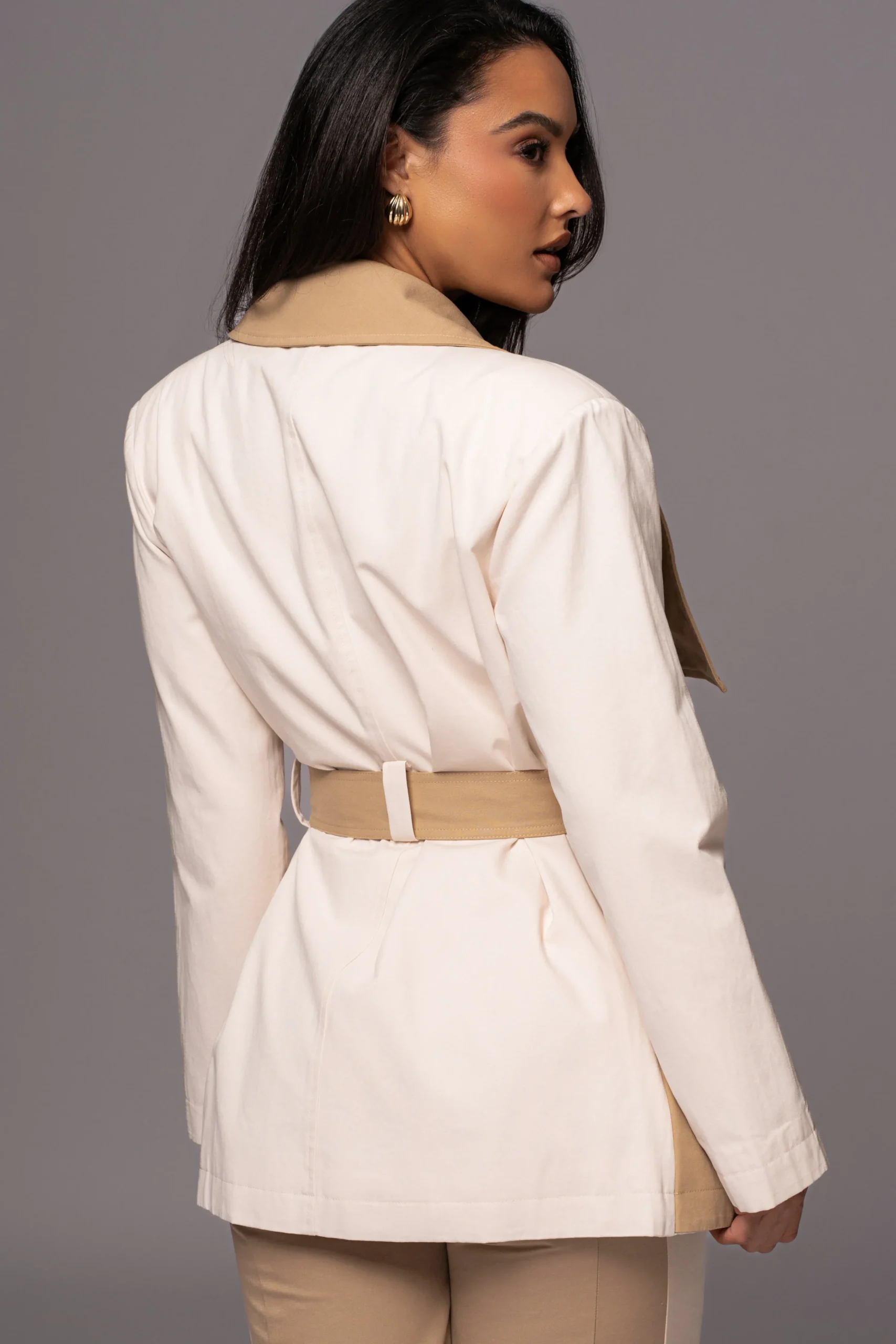 ivory_color_block_summit__11.webp JLUXLABEL Ivory Color Block Summit Belted Jacket