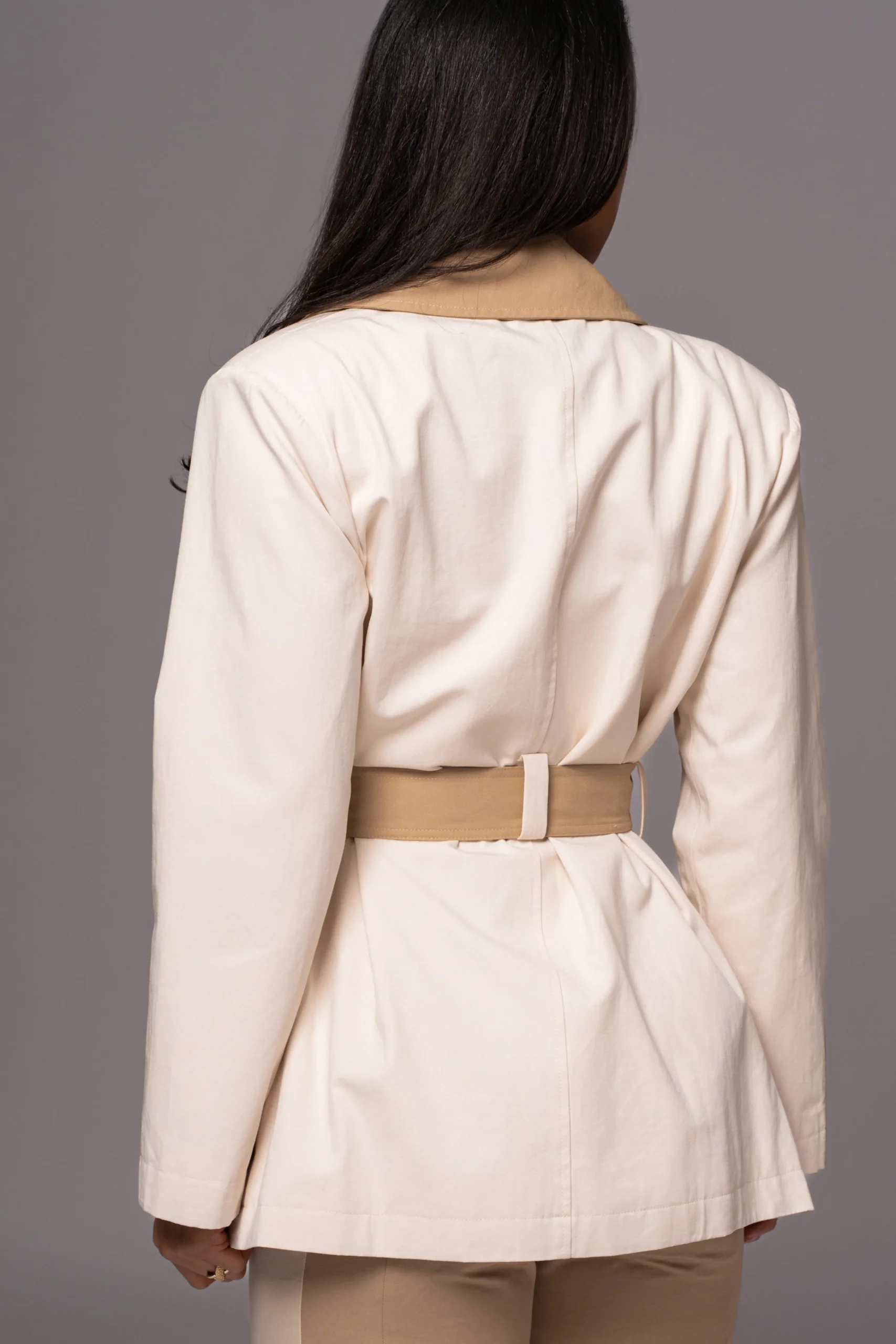 ivory_color_block_summit__13.webp JLUXLABEL Ivory Color Block Summit Belted Jacket