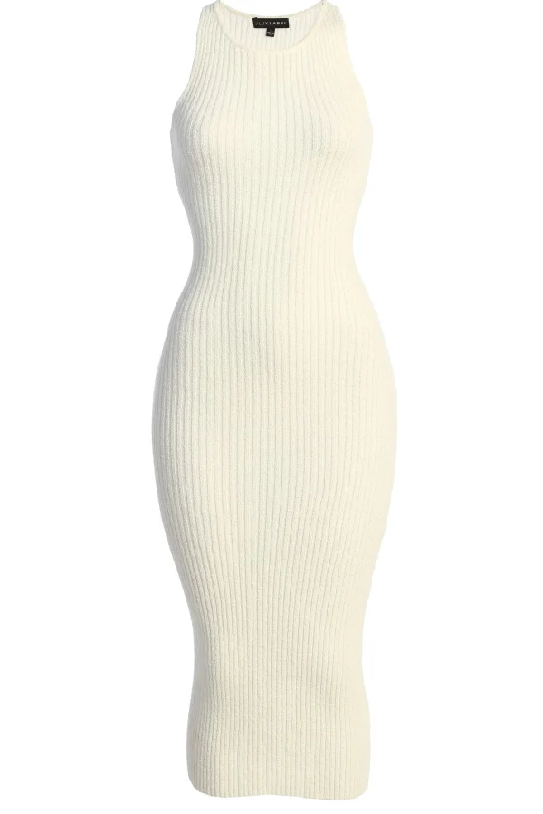 JLUXLABEL Ivory Day To Night Midi Dress