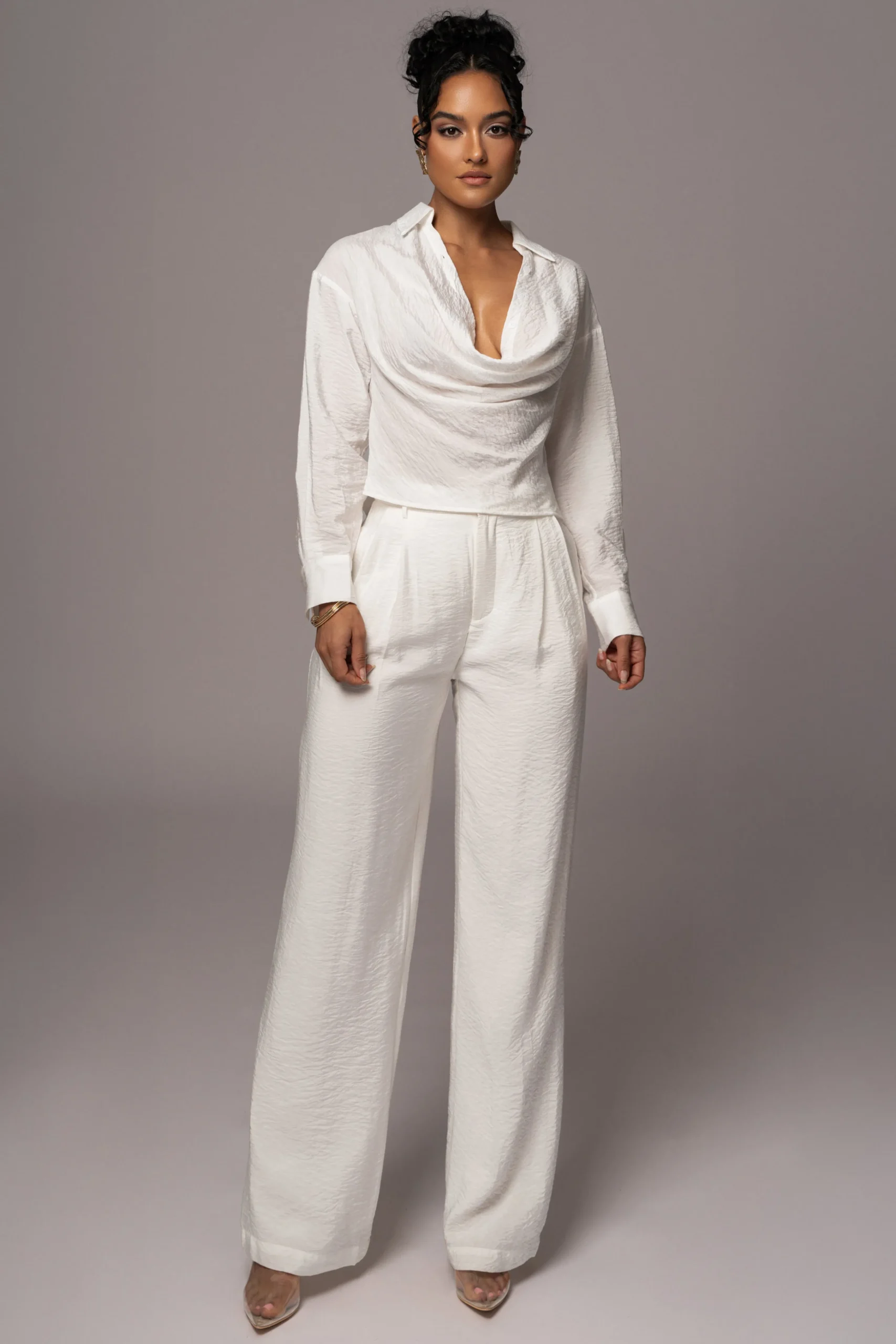 ivory_drew_crinkled_trous_3.webp JLUXLABEL Ivory Drew Crinkled Trousers