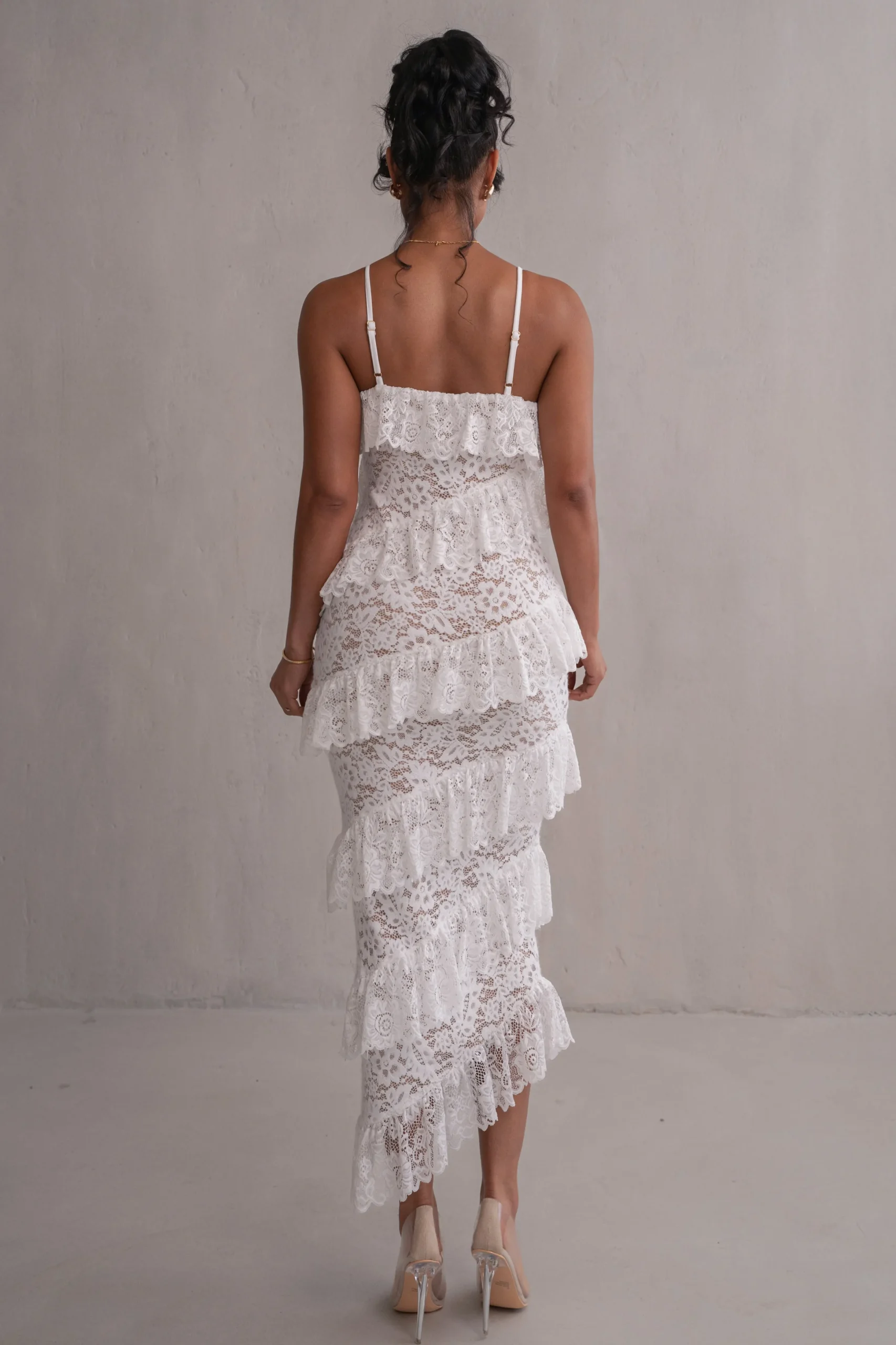 ivory_feeling_of_forever__11.webp JLUXLABEL Ivory Feeling Of Forever Ruffle Dress