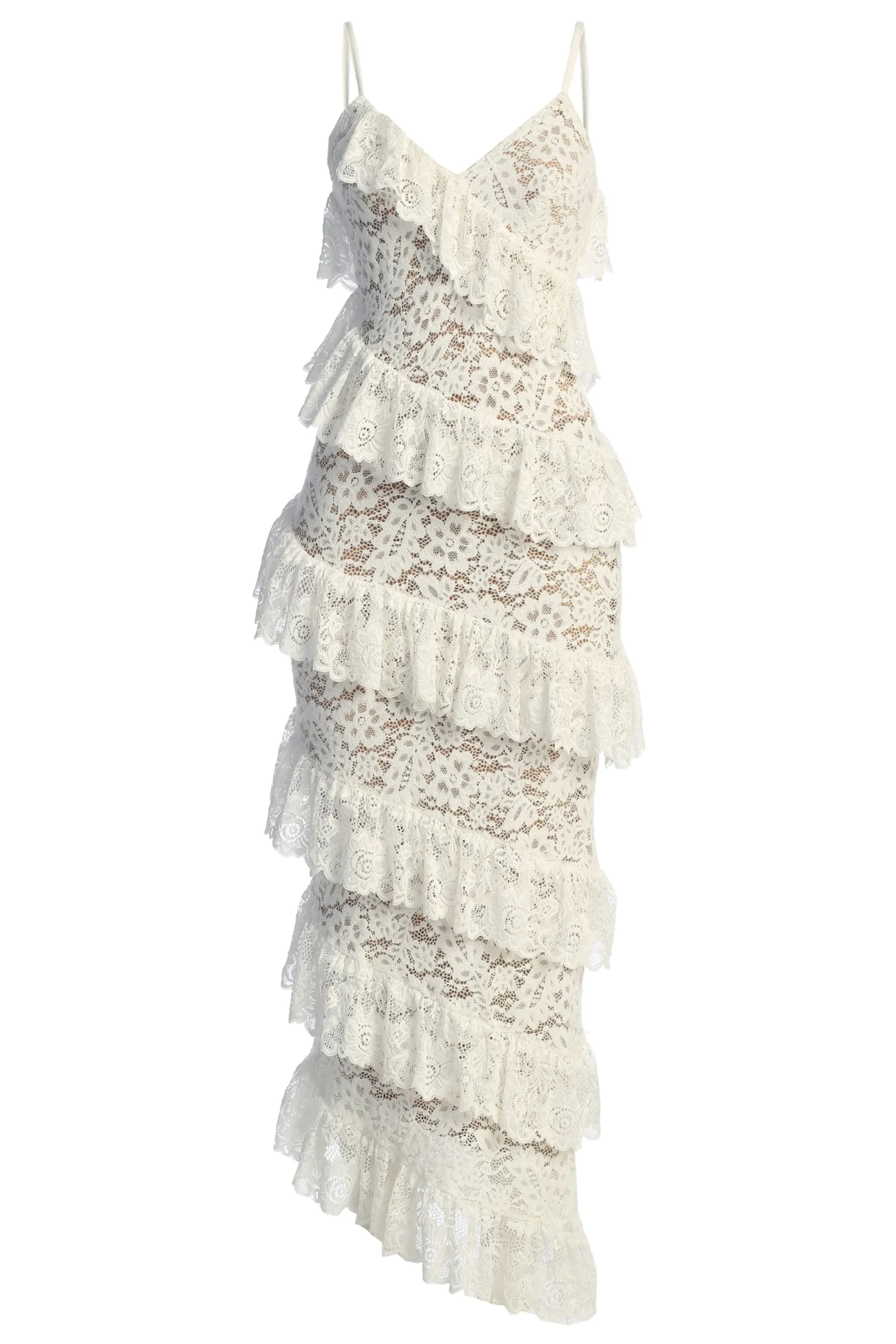 ivory_feeling_of_forever__2.webp JLUXLABEL Ivory Feeling Of Forever Ruffle Dress