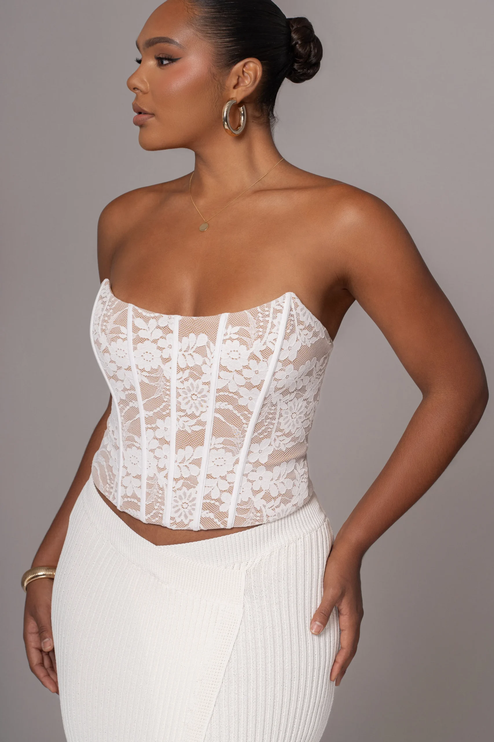 ivory_hamptons_ribbed_sli_6.webp JLUXLABEL Ivory Hamptons Ribbed Slit Skirt