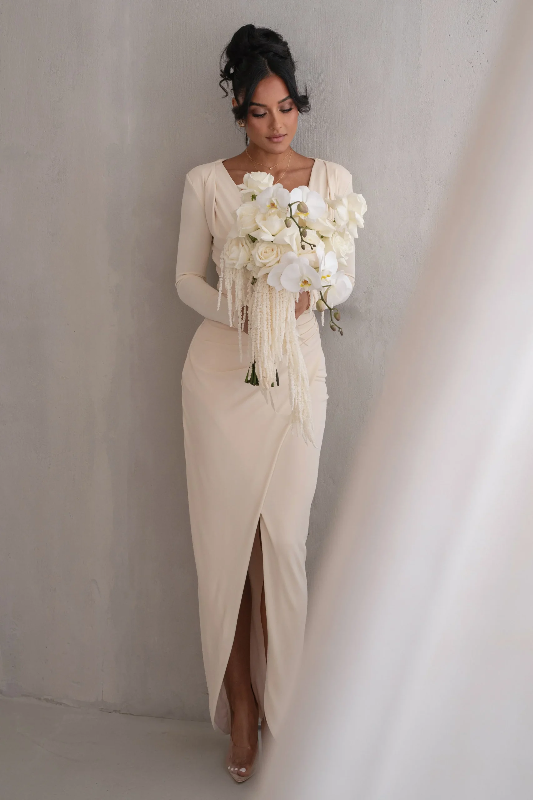 ivory_jamie_plunge_maxi_d_7.webp JLUXLABEL Ivory Jamie Plunge Maxi Dress