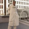 JLUXLABEL Ivory Jonah Coat
