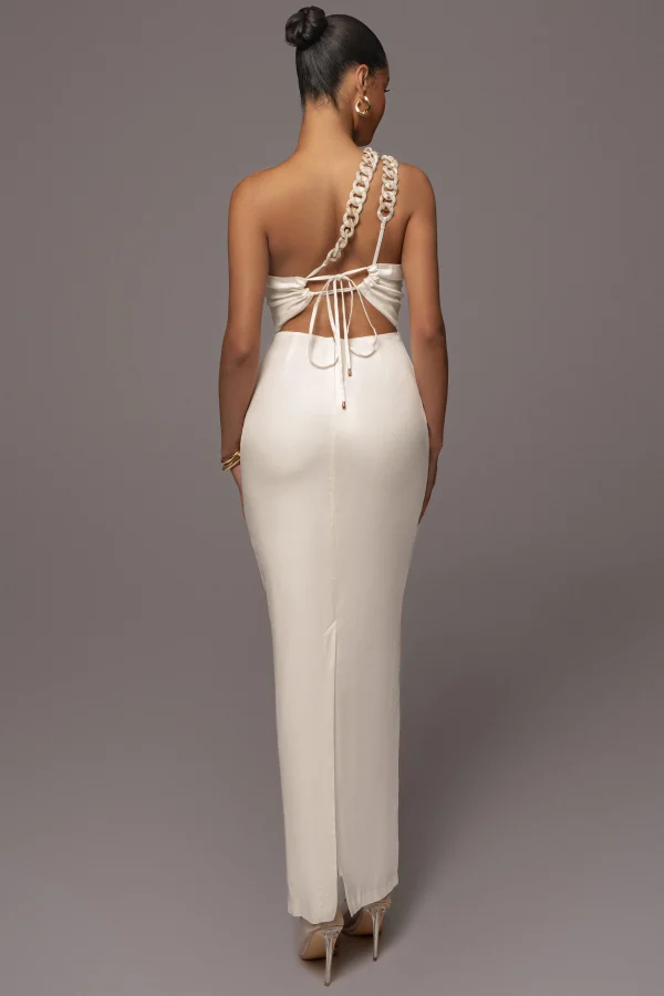 JLUXLABEL Ivory Luxury Living Maxi Dress