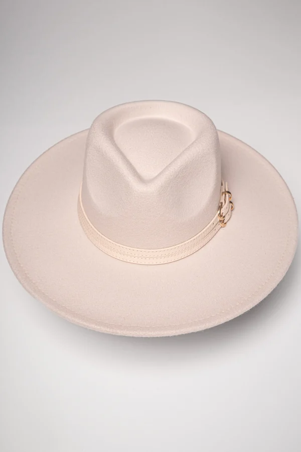 JLUXLABEL Ivory Maryana Rancher Hat