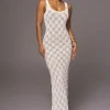 JLUXLABEL Ivory Novabella Maxi Dress