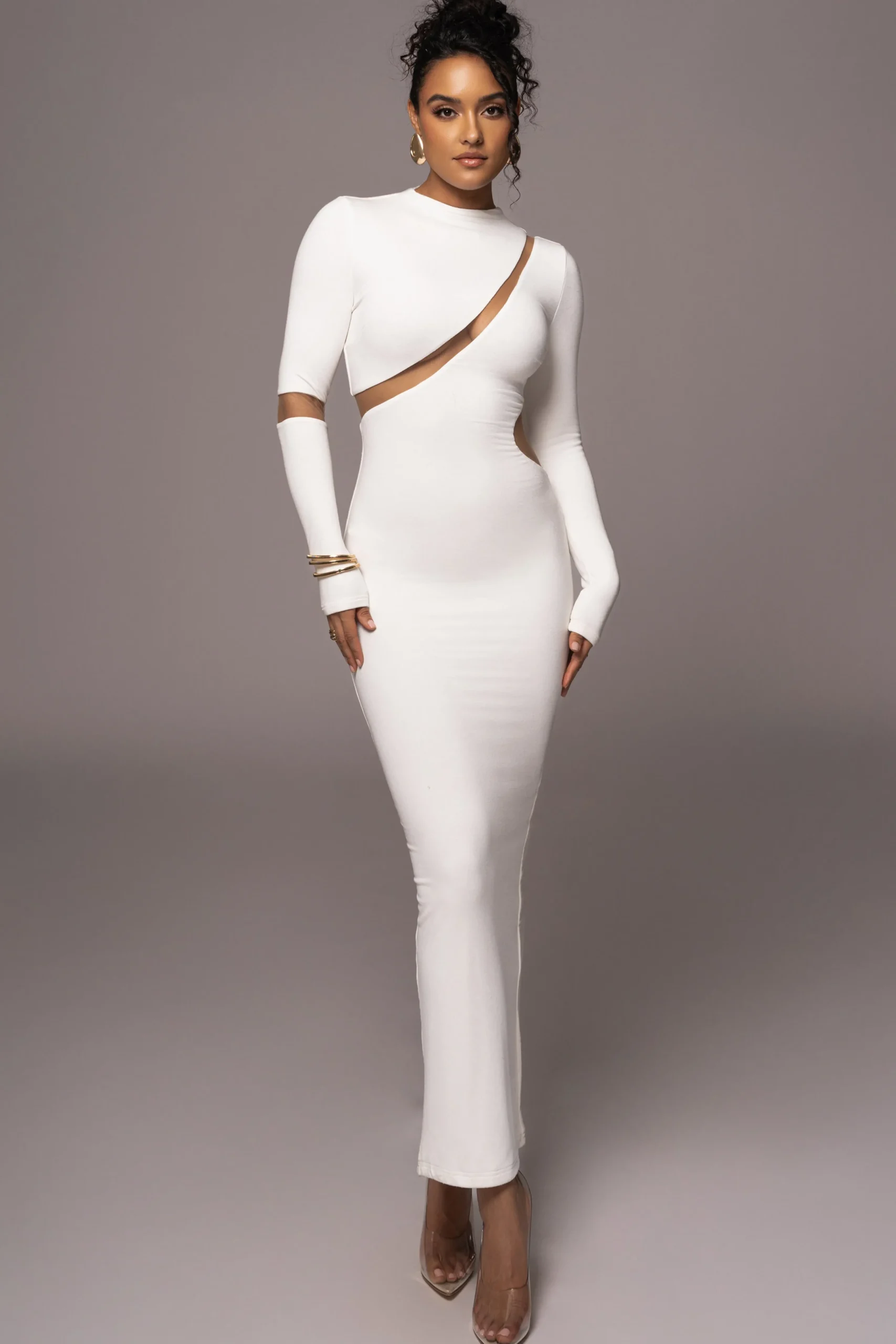 ivory_show_stopper_high_n_0.webp JLUXLABEL Ivory Show Stopper High Neck Dress