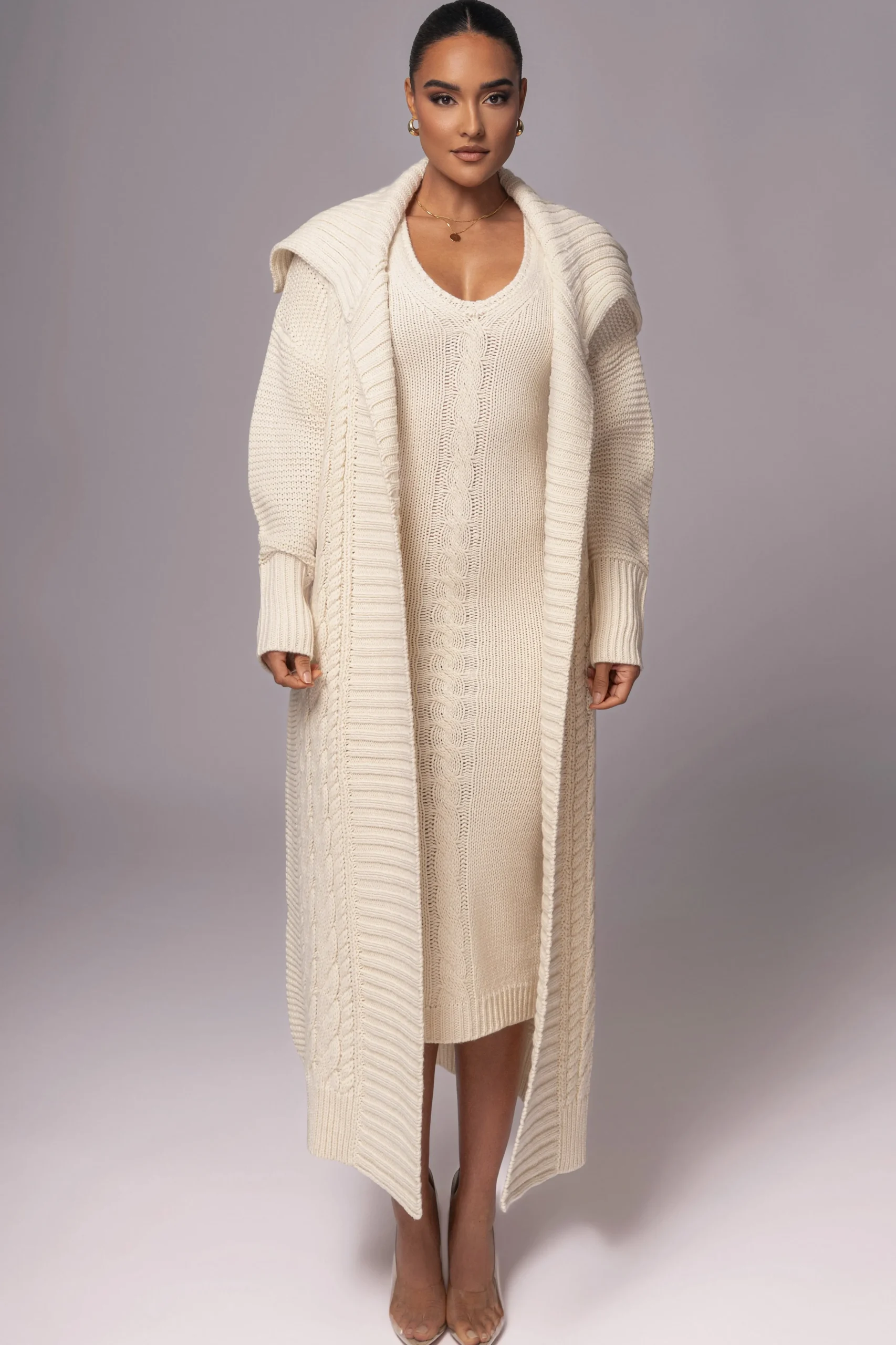 ivory_sleeveless_cable_kn_1.webp JLUXLABEL Ivory Sleeveless Cable Knit Dress