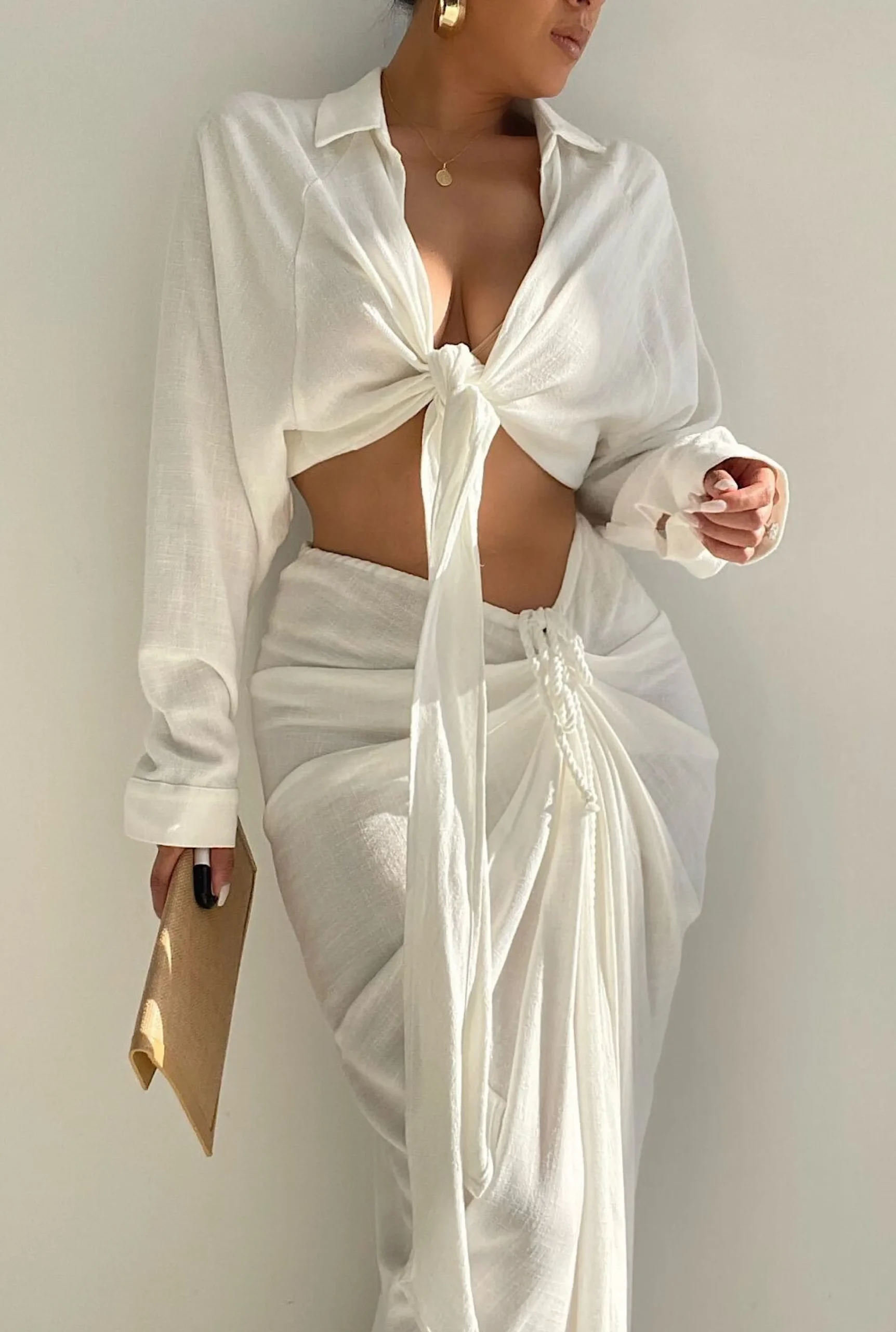 ivory_soho_front_tied_wov_0.webp JLUXLABEL Ivory Soho Front Tied Woven Top