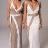 JLUXLABEL Ivory/Beige Kamie Reversible Skirt Set