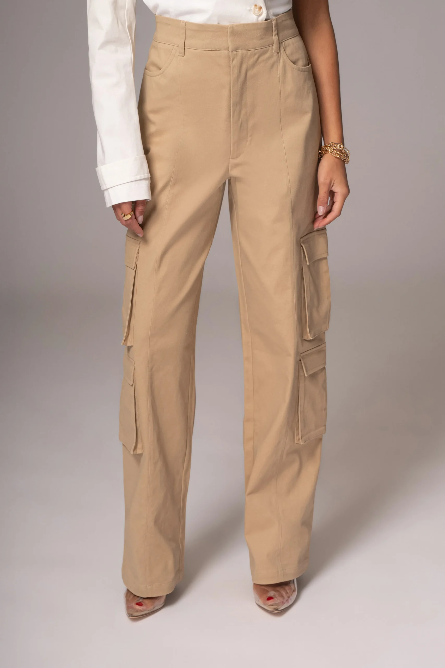 khaki_double_take_cargo_p_2.webp JLUXLABEL Khaki Double Take Cargo Pants