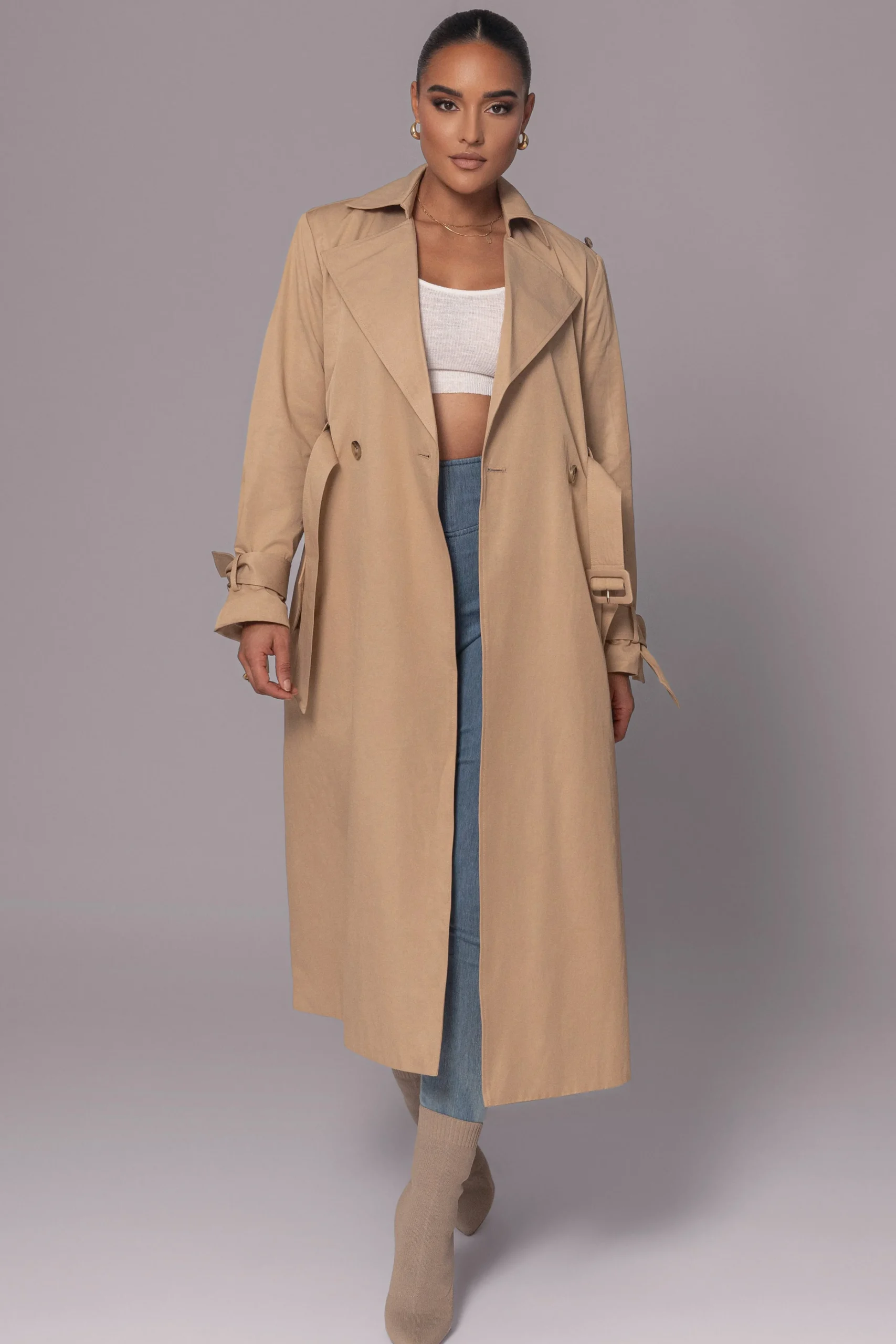 khaki_the_classic_trench__5.webp JLUXLABEL Khaki The Classic Trench Coat