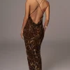 JLUXLABEL Leopard Print Sierra Maxi Dress