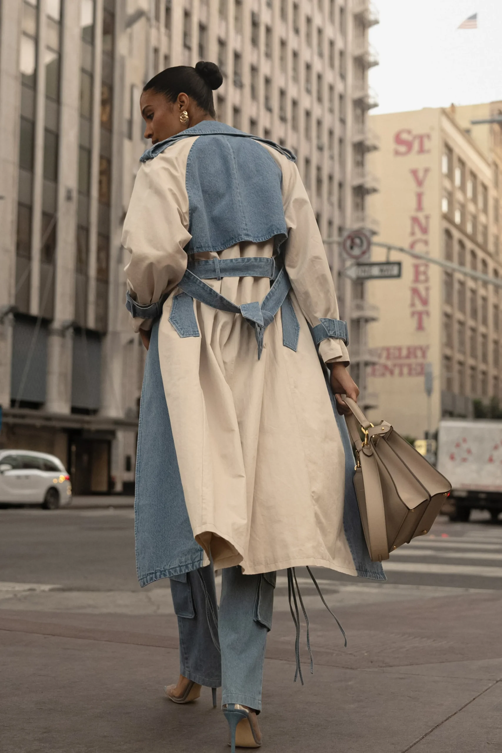 light_wash_denim_leighton_0.webp JLUXLABEL Light Wash Denim Leighton Belted Contrast Coat