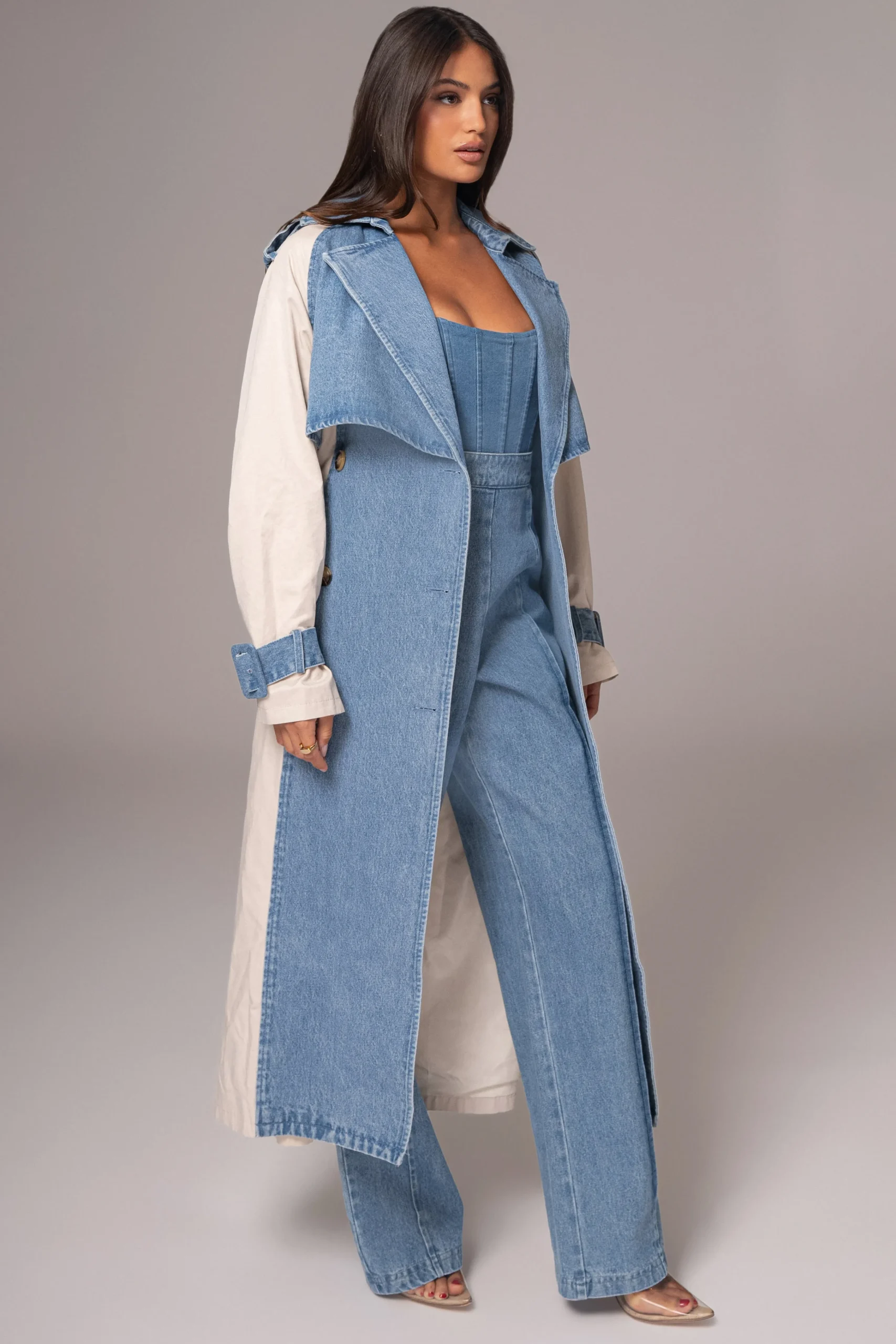 light_wash_denim_leighton_12.webp JLUXLABEL Light Wash Denim Leighton Belted Contrast Coat