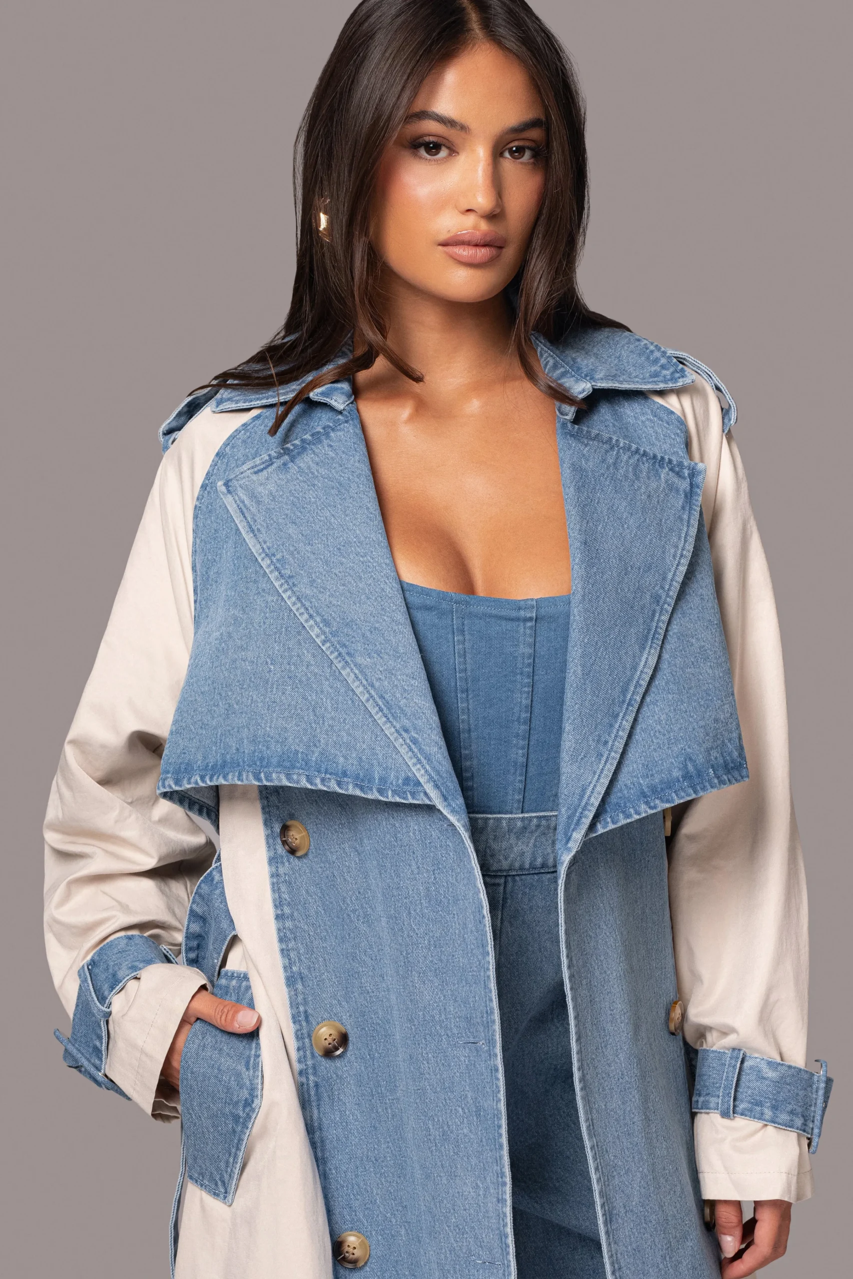 light_wash_denim_leighton_13.webp JLUXLABEL Light Wash Denim Leighton Belted Contrast Coat