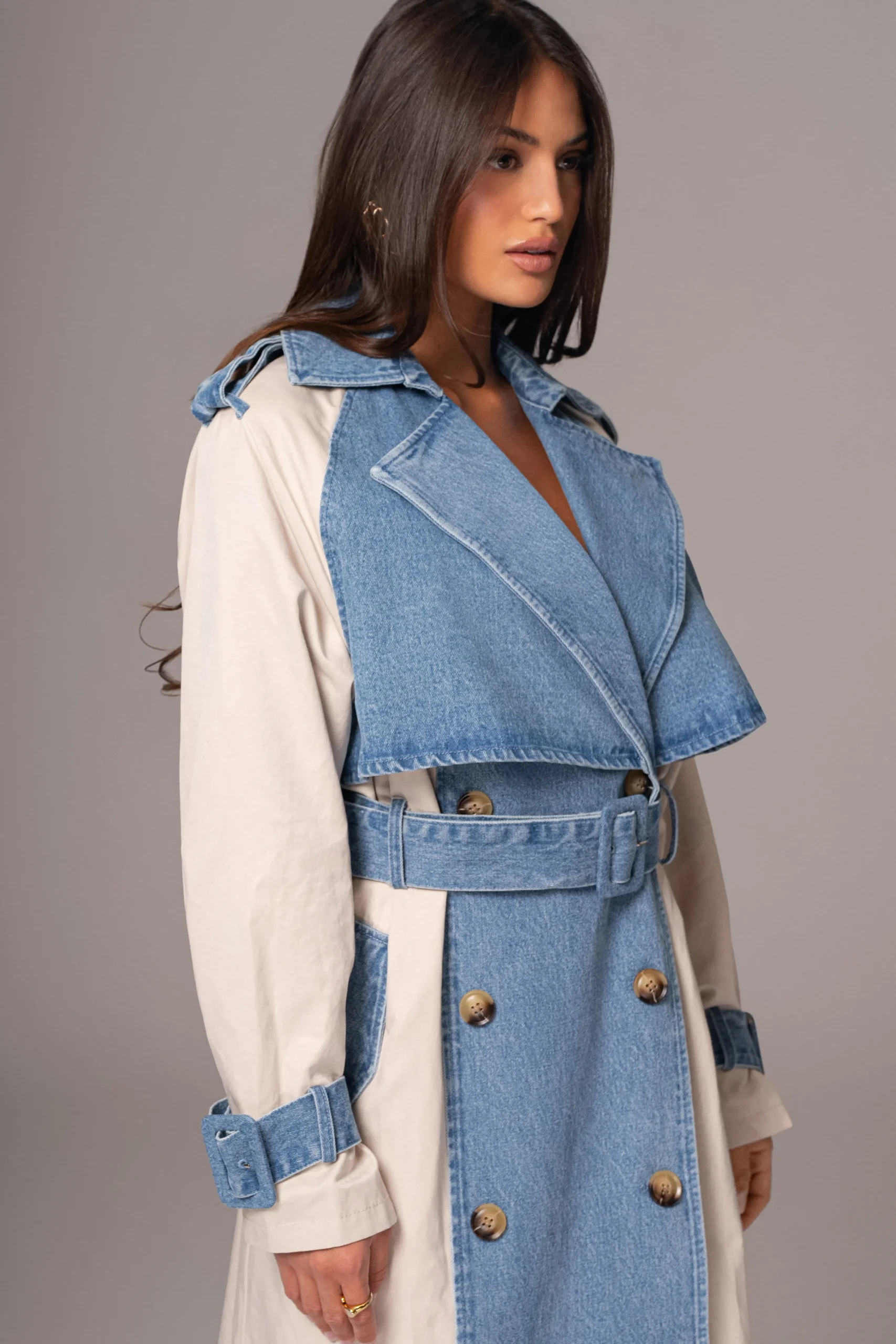 light_wash_denim_leighton_15.webp JLUXLABEL Light Wash Denim Leighton Belted Contrast Coat