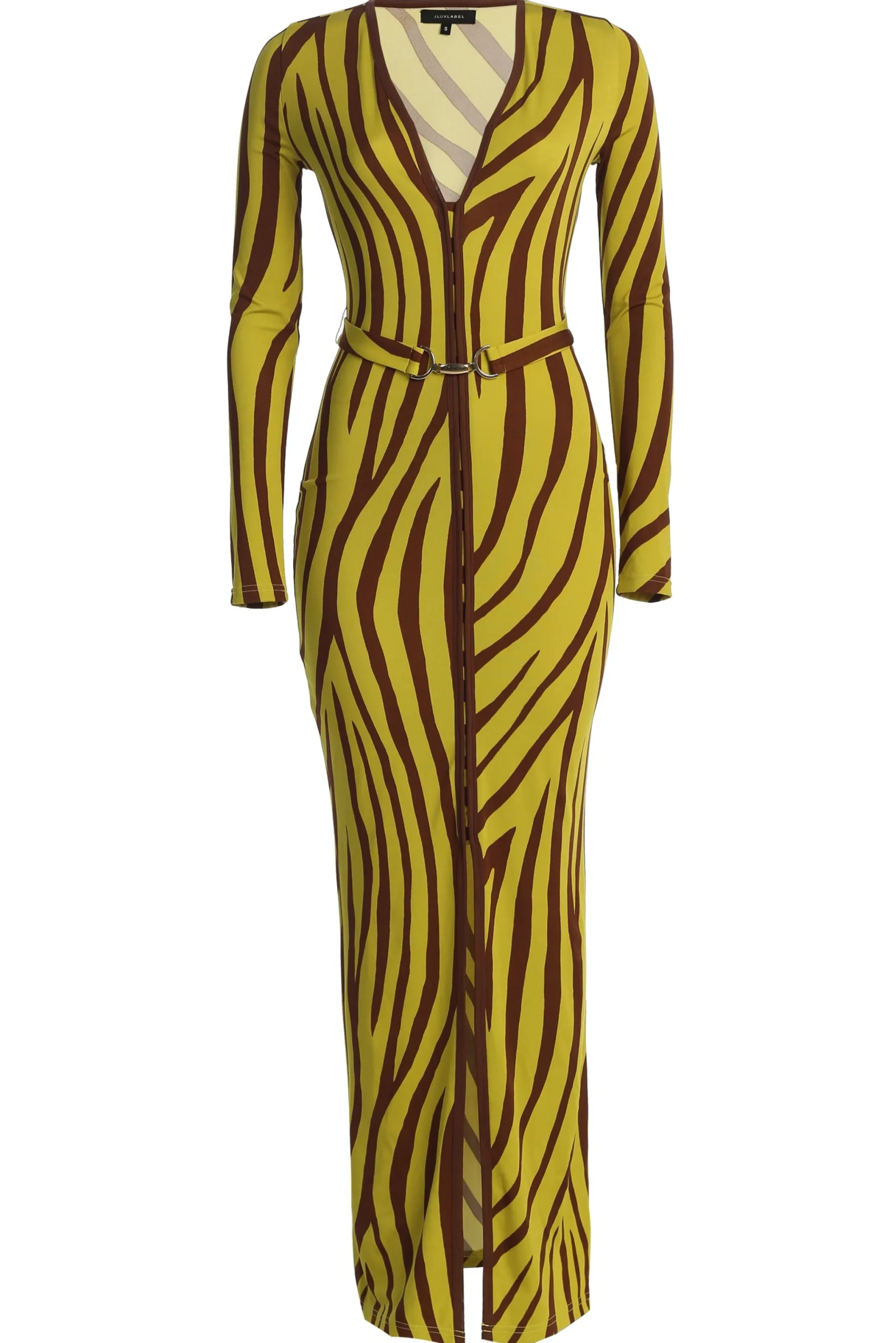 lime_print_juki_maxi_dres_2.webp JLUXLABEL Lime Print Juki Maxi Dress