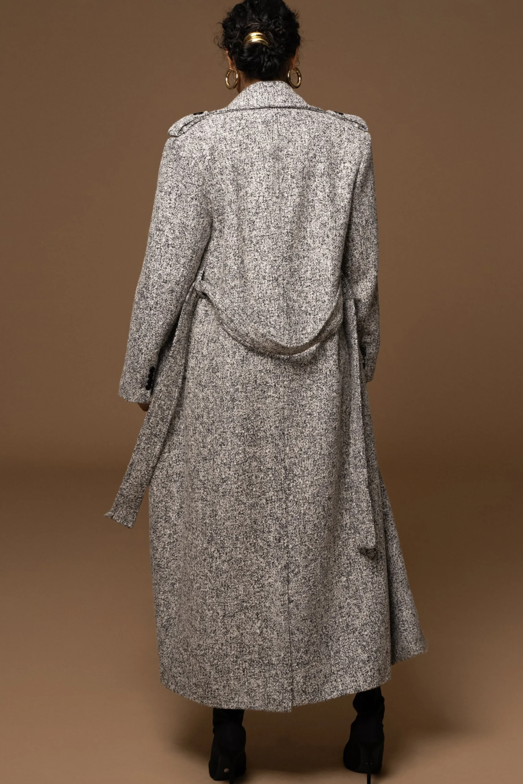 lt_grey_savannah_belted_t_27.webp JLUXLABEL Lt. Grey Savannah Belted Tweed Coat