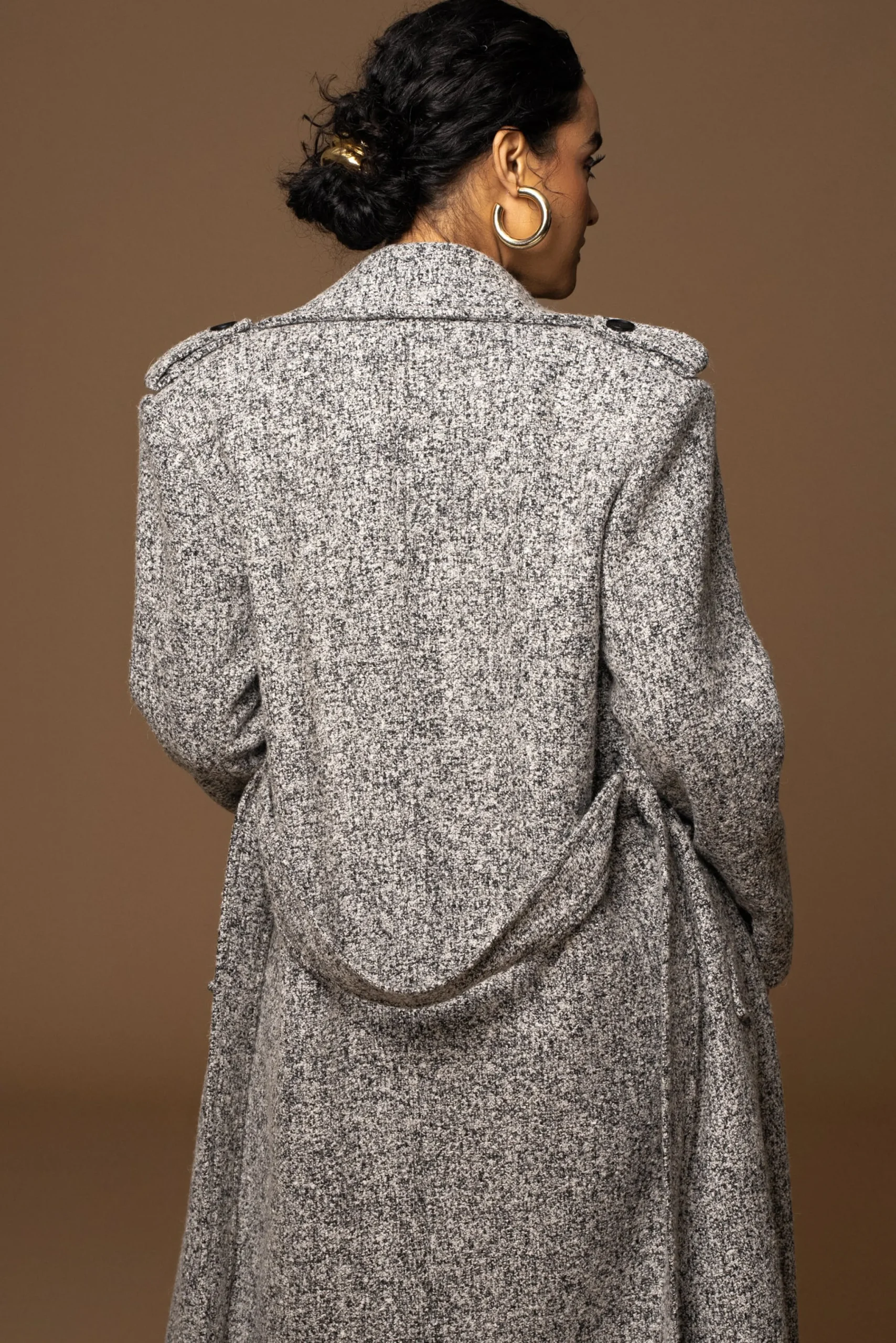 lt_grey_savannah_belted_t_28.webp JLUXLABEL Lt. Grey Savannah Belted Tweed Coat