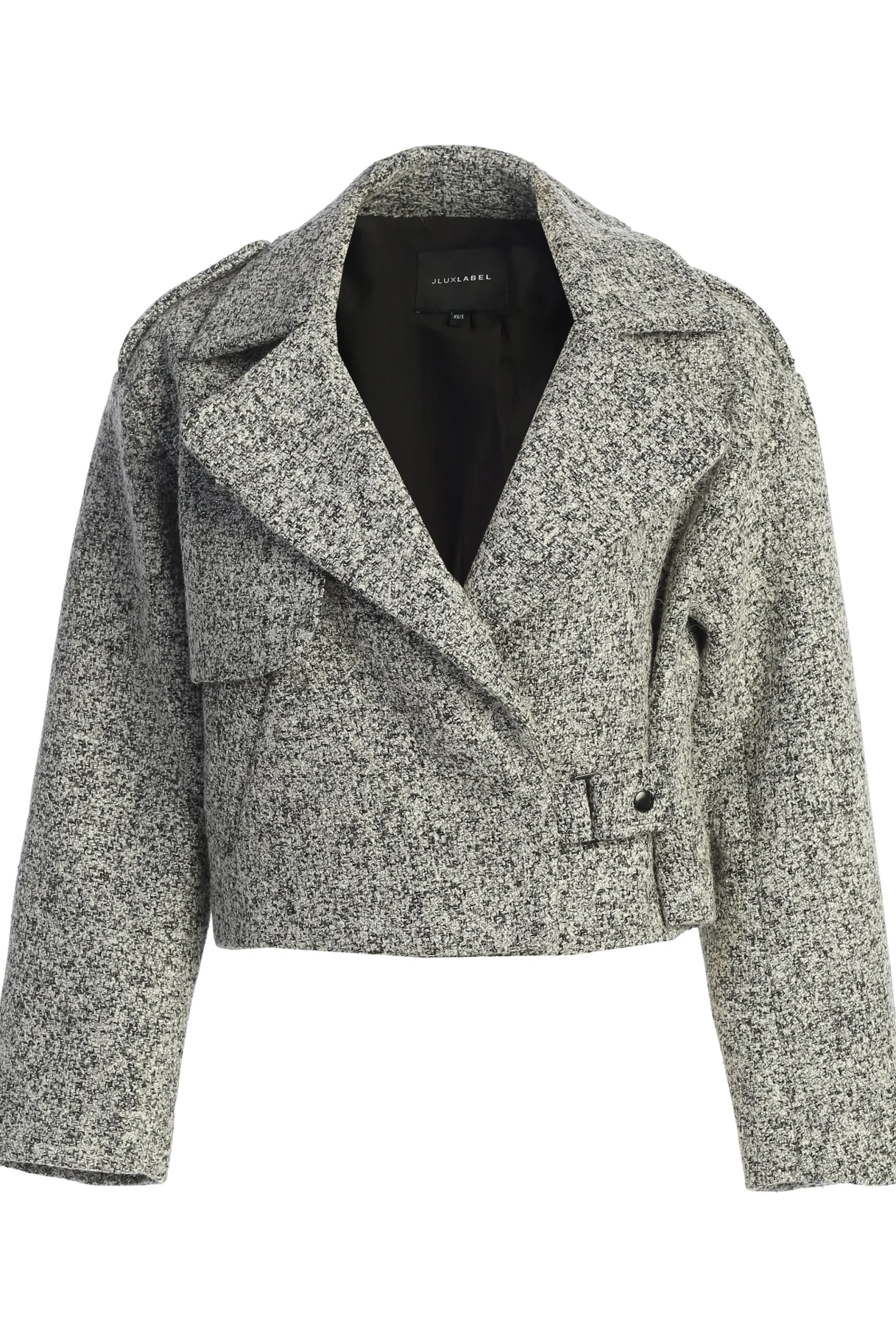 lt_grey_zoe_tweed_jacket_1.webp JLUXLABEL Lt. Grey Zoe Tweed Jacket