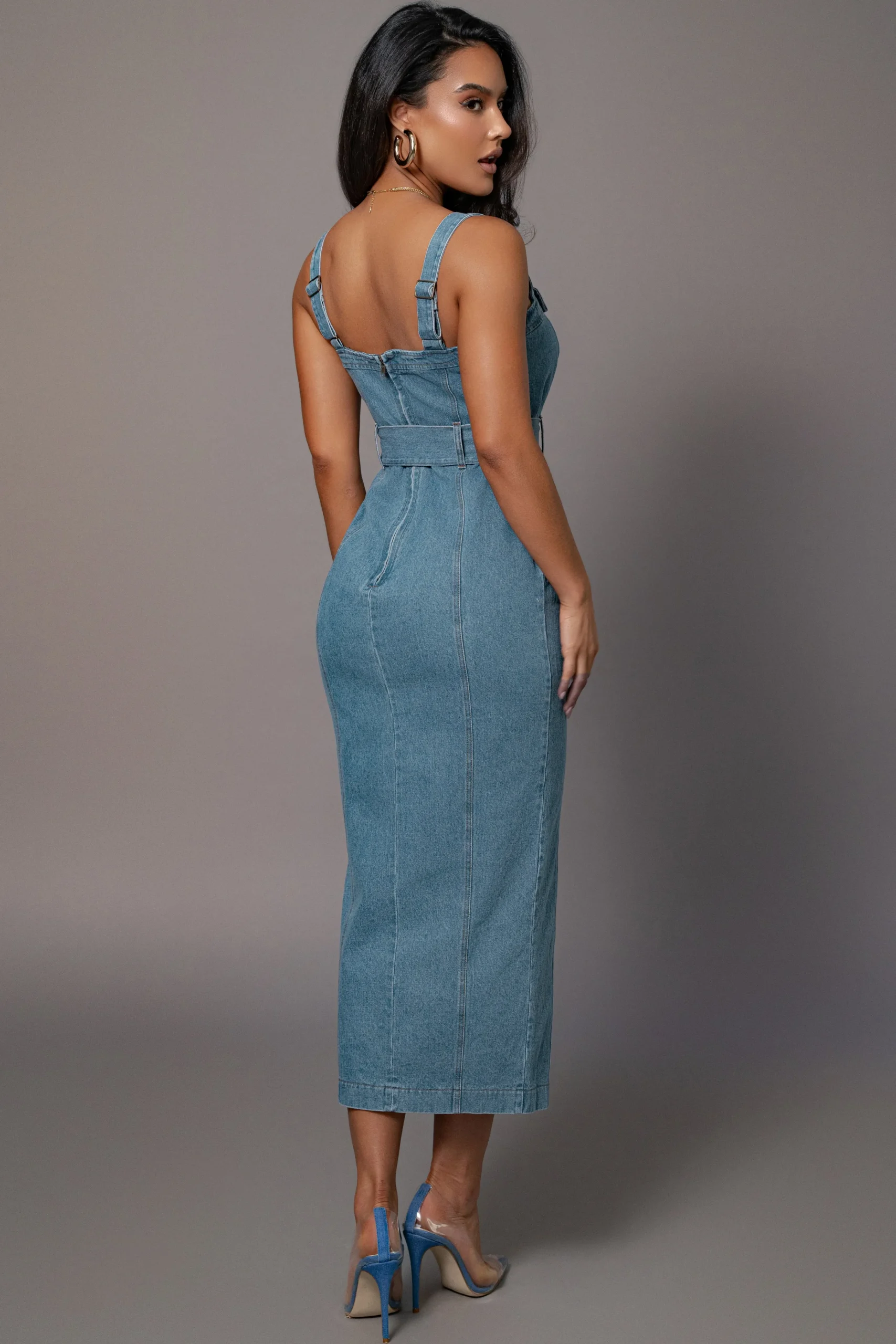 medium_wash_celene_denim__3.webp JLUXLABEL Medium Wash Celene Denim Maxi Dress