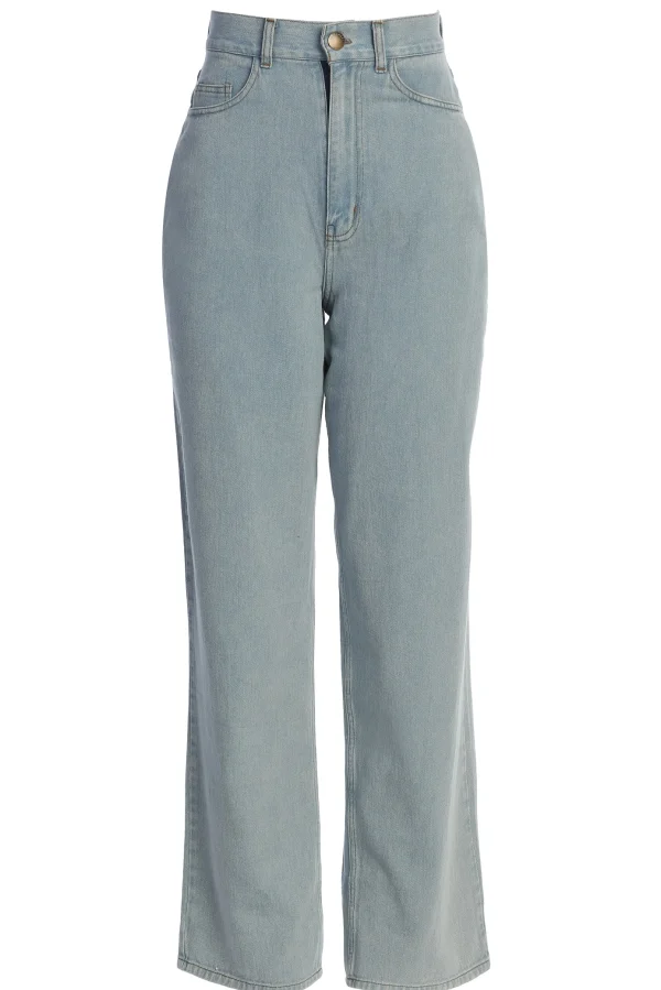 JLUXLABEL Medium Wash Denim Aline Jeans