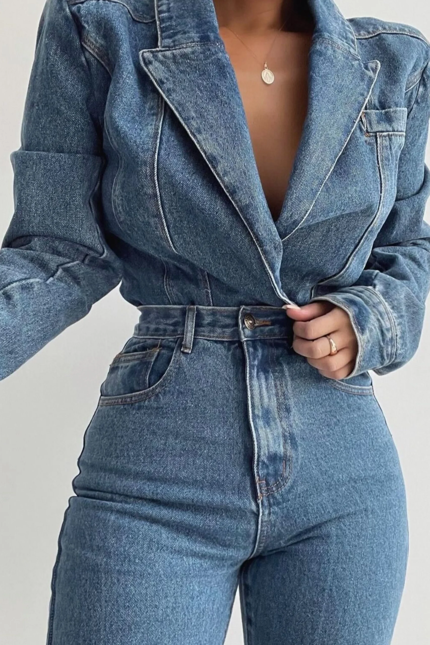medium_wash_dominica_stru_0.webp JLUXLABEL Medium Wash Dominica Structured Denim Bodysuit