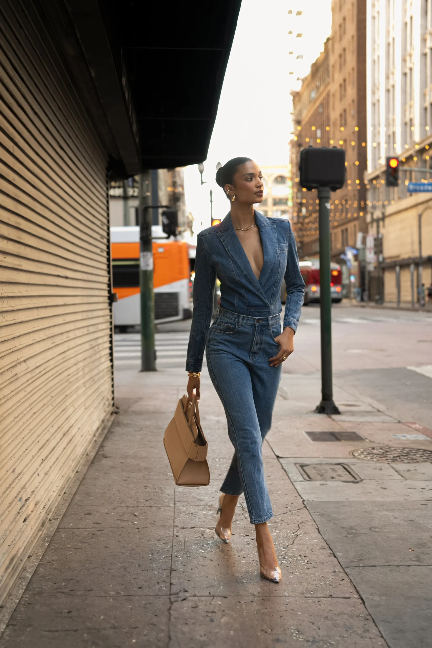 medium_wash_dominica_stru_4.webp JLUXLABEL Medium Wash Dominica Structured Denim Bodysuit